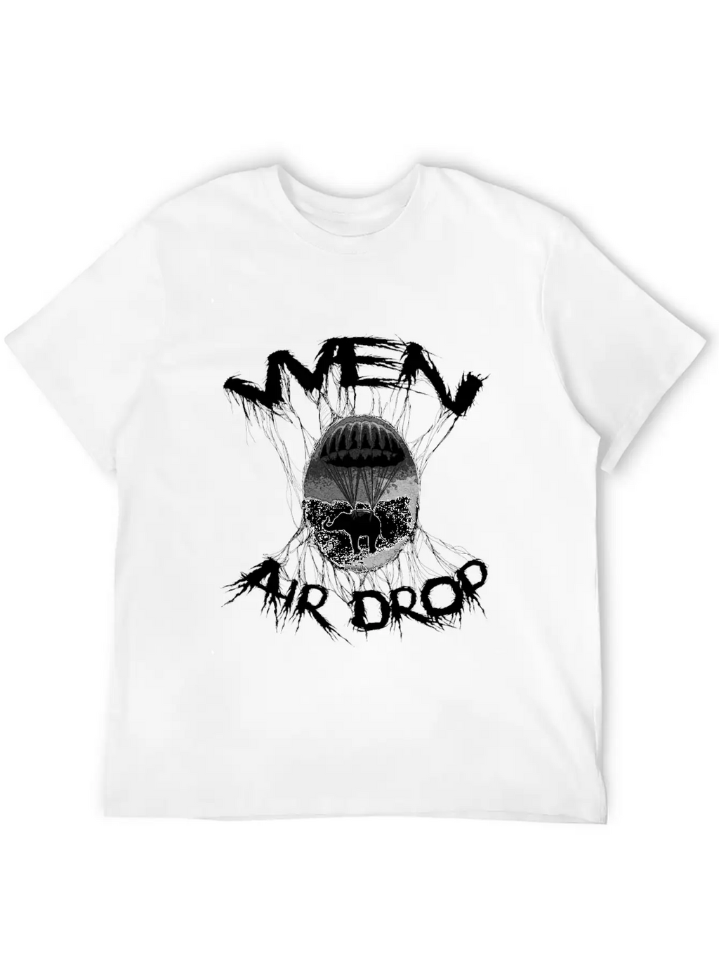Wen Air Drop Classic Fit Graphic Tee For Daily Comfort – Unisex Cotton Shirt