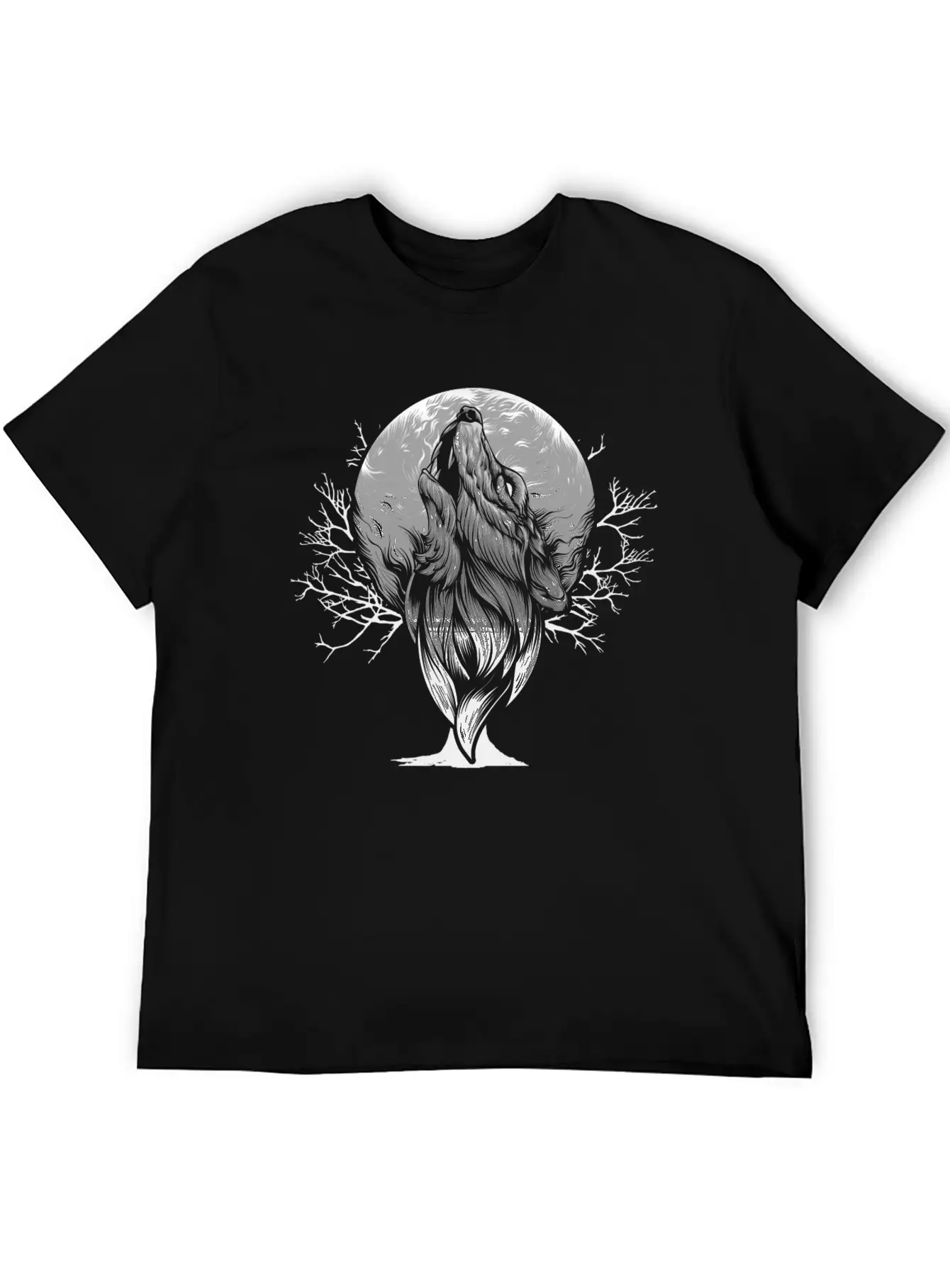 Werewolf Wolf Full Moon Gifts Stylish Everyday T-Shirt – Unisex Basic Cotton Tee
