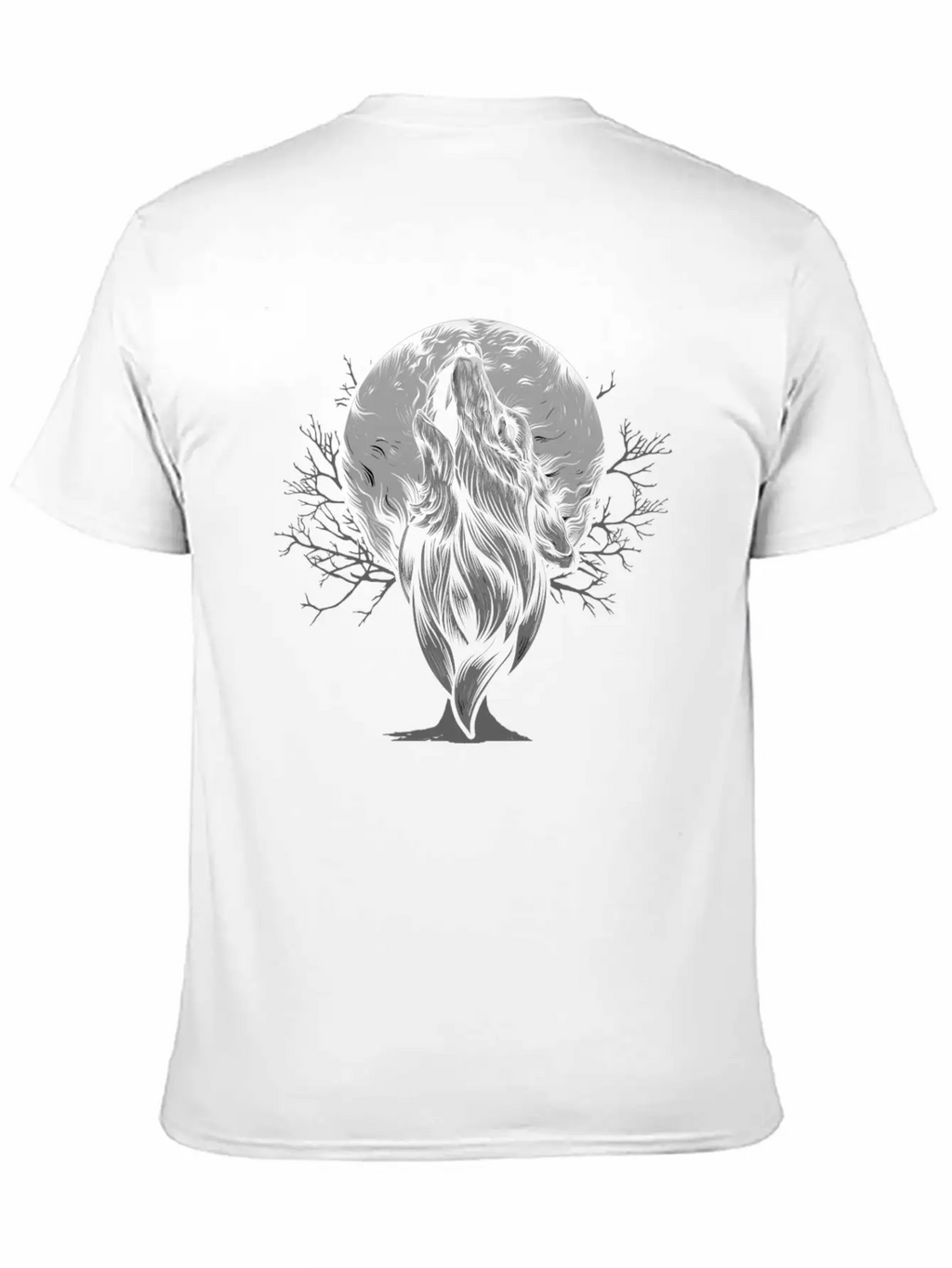 Werewolf Wolf Full Moon Gifts Stylish Everyday T-Shirt – Unisex Basic Cotton Tee