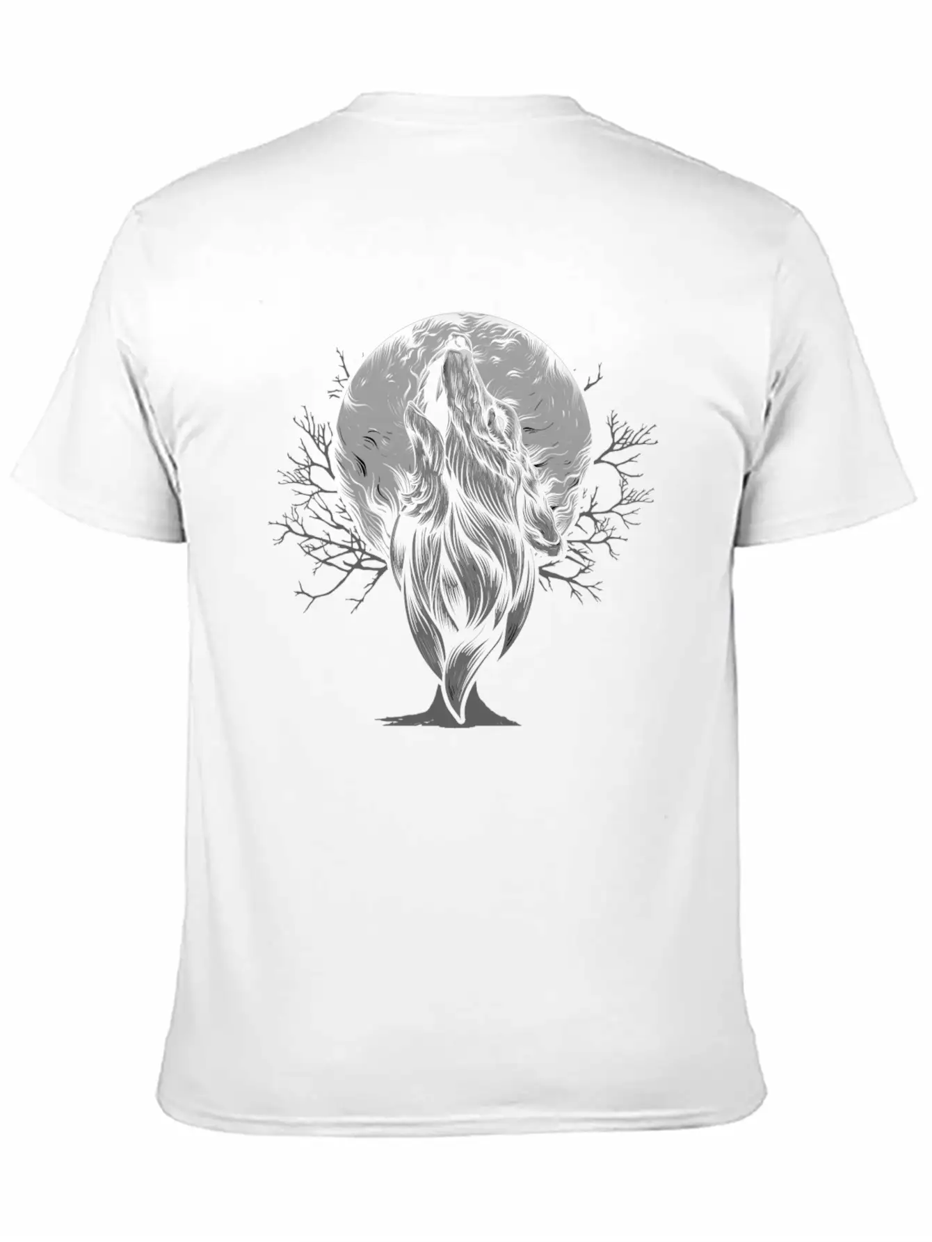 Werewolf Wolf Full Moon Gifts Stylish Everyday T-Shirt – Unisex Basic Cotton Tee