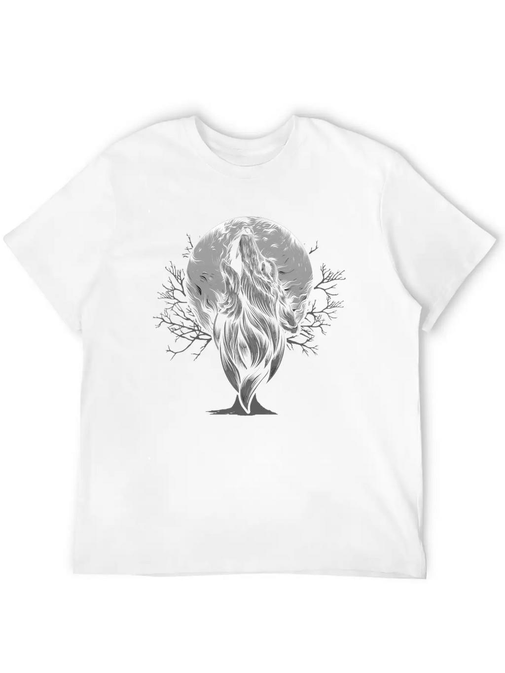 Werewolf Wolf Full Moon Gifts Stylish Everyday T-Shirt – Unisex Basic Cotton Tee