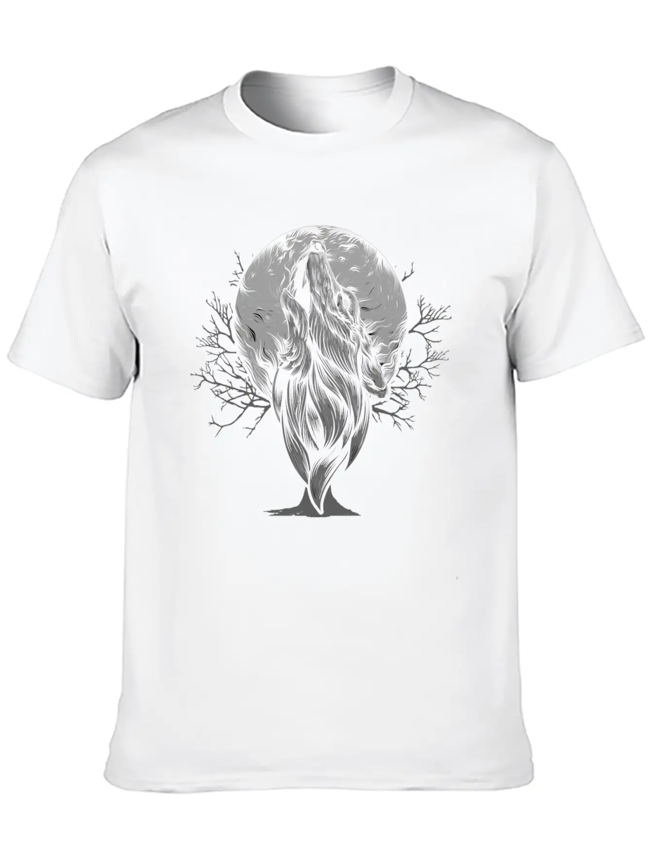 Werewolf Wolf Full Moon Gifts Stylish Everyday T-Shirt – Unisex Basic Cotton Tee
