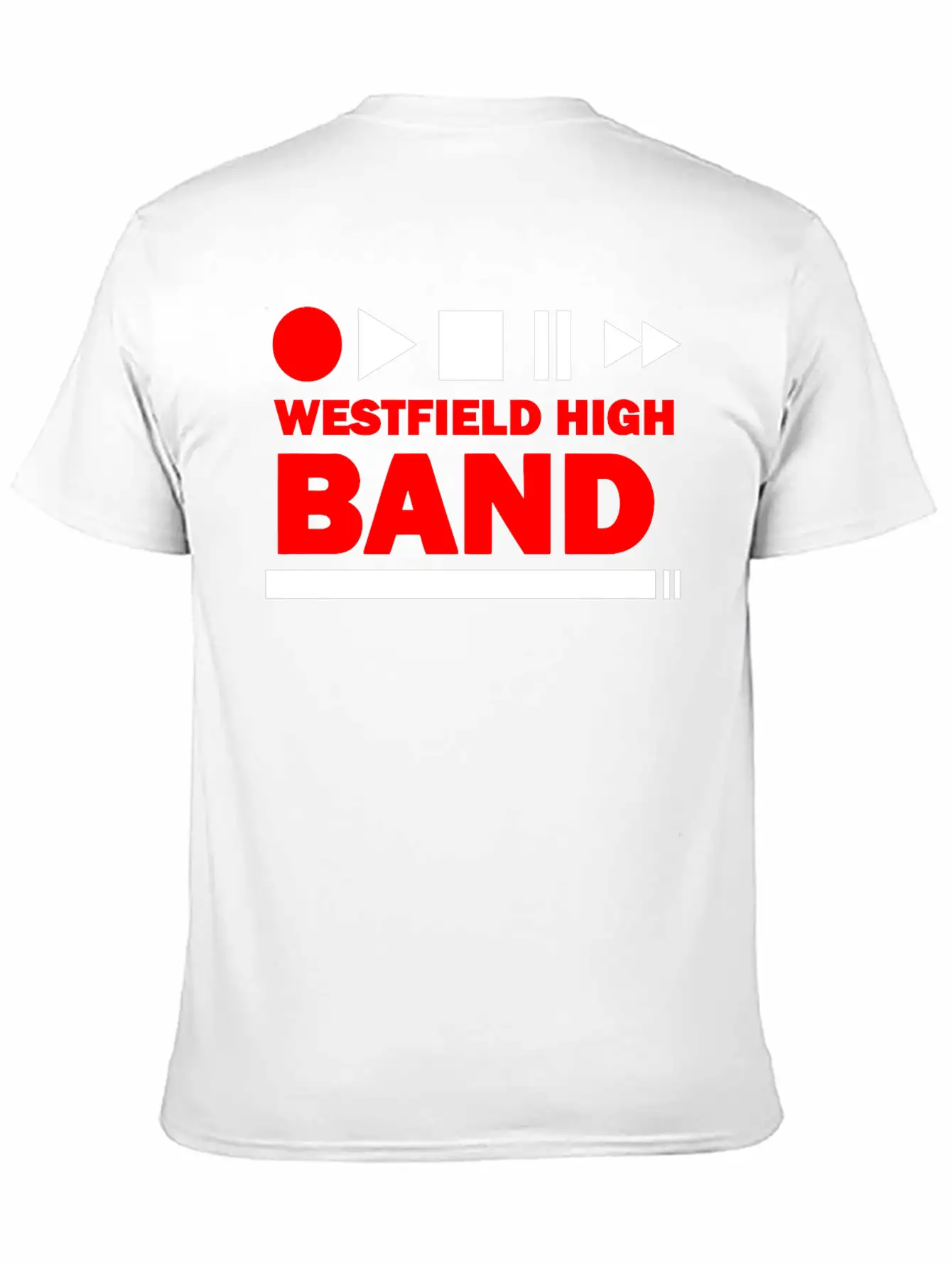 WESTFIELD HIGH BAND Stylish Everyday T-Shirt – Unisex Basic Cotton Tee
