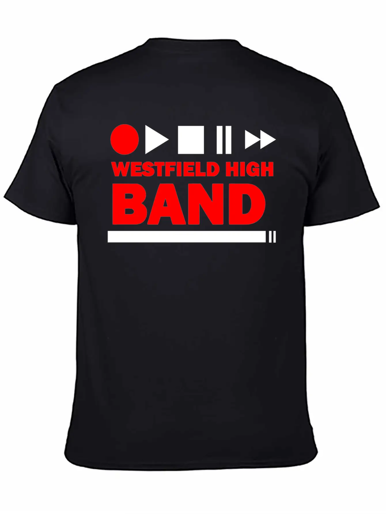 WESTFIELD HIGH BAND Stylish Everyday T-Shirt – Unisex Basic Cotton Tee