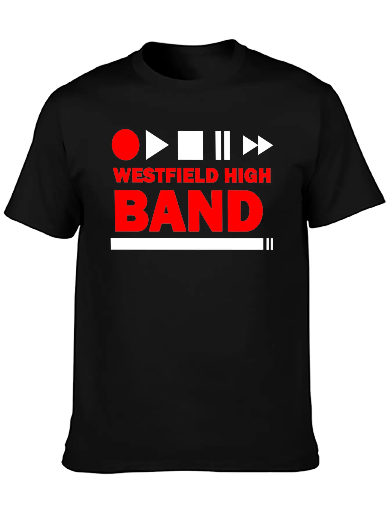WESTFIELD HIGH BAND Stylish Everyday T-Shirt – Unisex Basic Cotton Tee