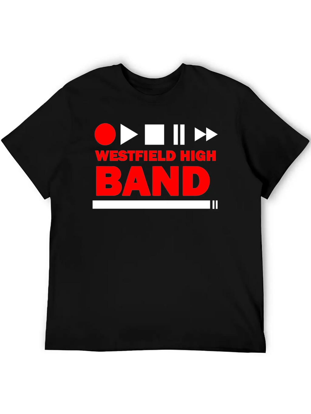 WESTFIELD HIGH BAND Stylish Everyday T-Shirt – Unisex Basic Cotton Tee
