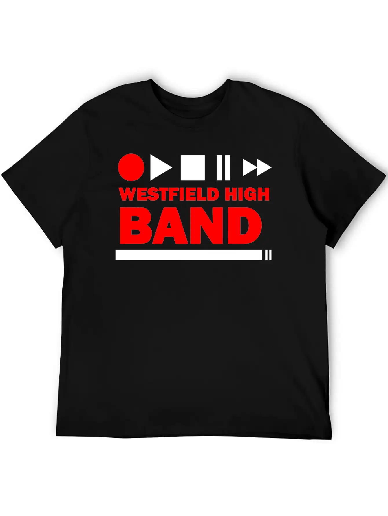 WESTFIELD HIGH BAND Stylish Everyday T-Shirt – Unisex Basic Cotton Tee