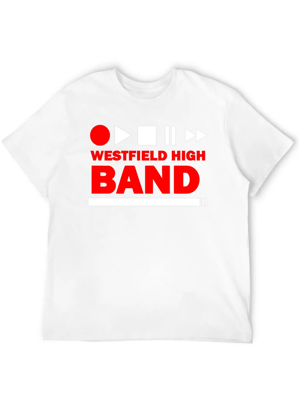 WESTFIELD HIGH BAND Stylish Everyday T-Shirt – Unisex Basic Cotton Tee