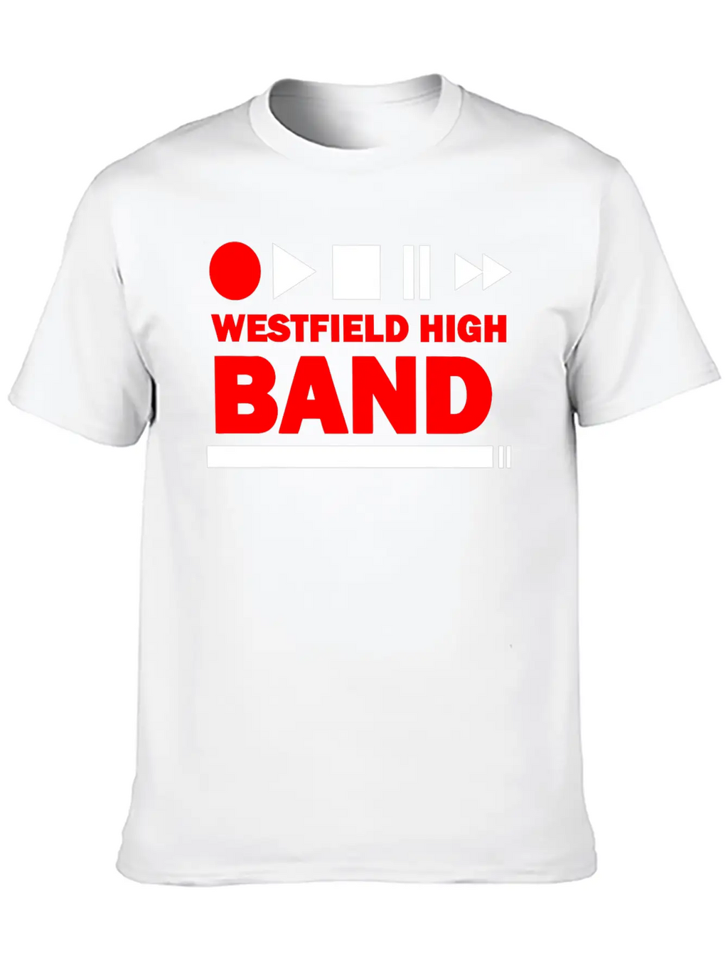 WESTFIELD HIGH BAND Stylish Everyday T-Shirt – Unisex Basic Cotton Tee