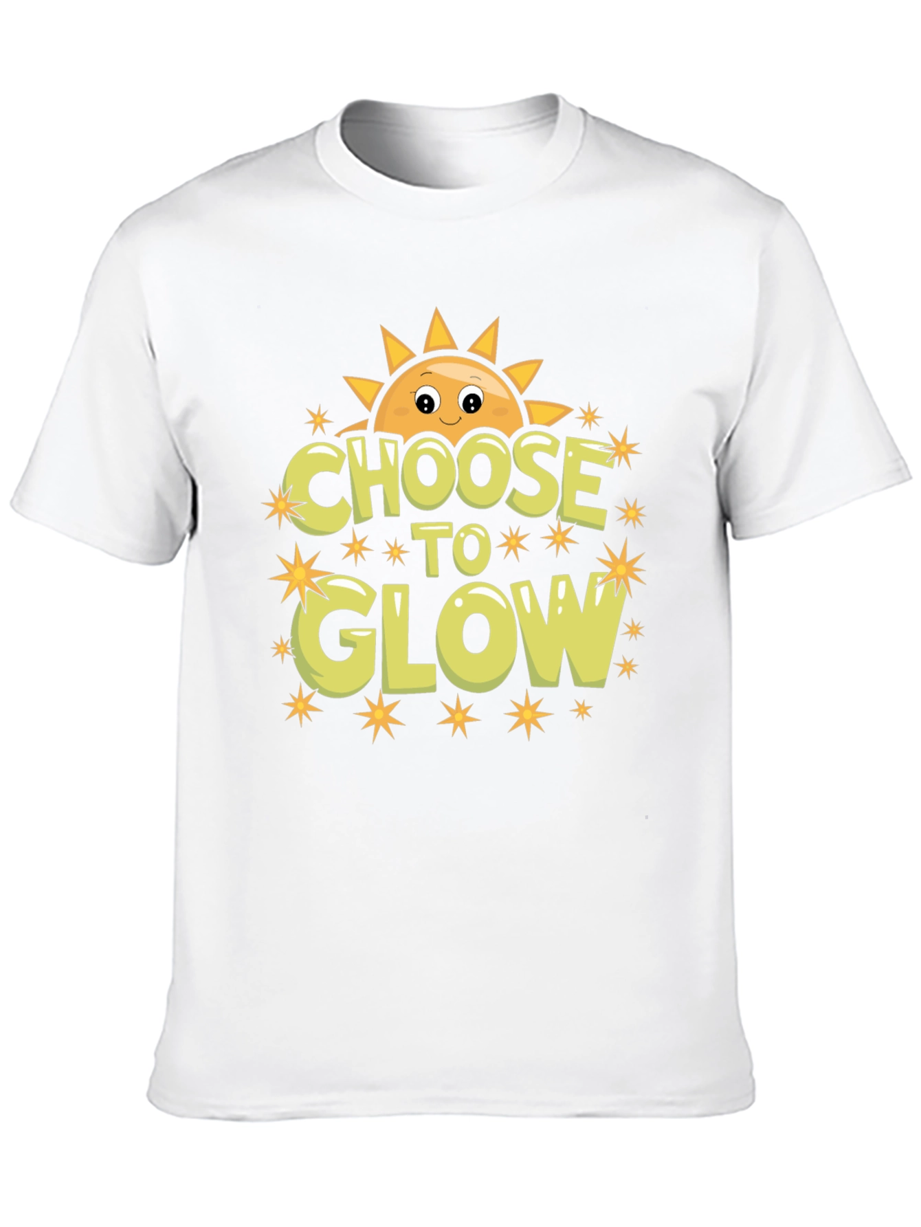 Choose to Glow Graphic T-Shirt - Sunshine Design