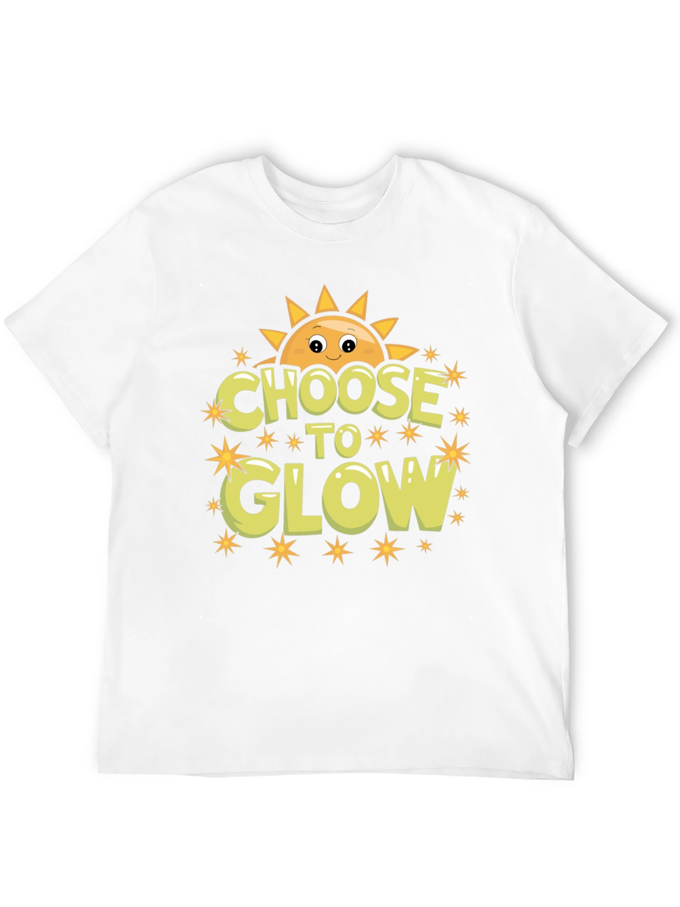 Choose to Glow Graphic T-Shirt - Sunshine Design