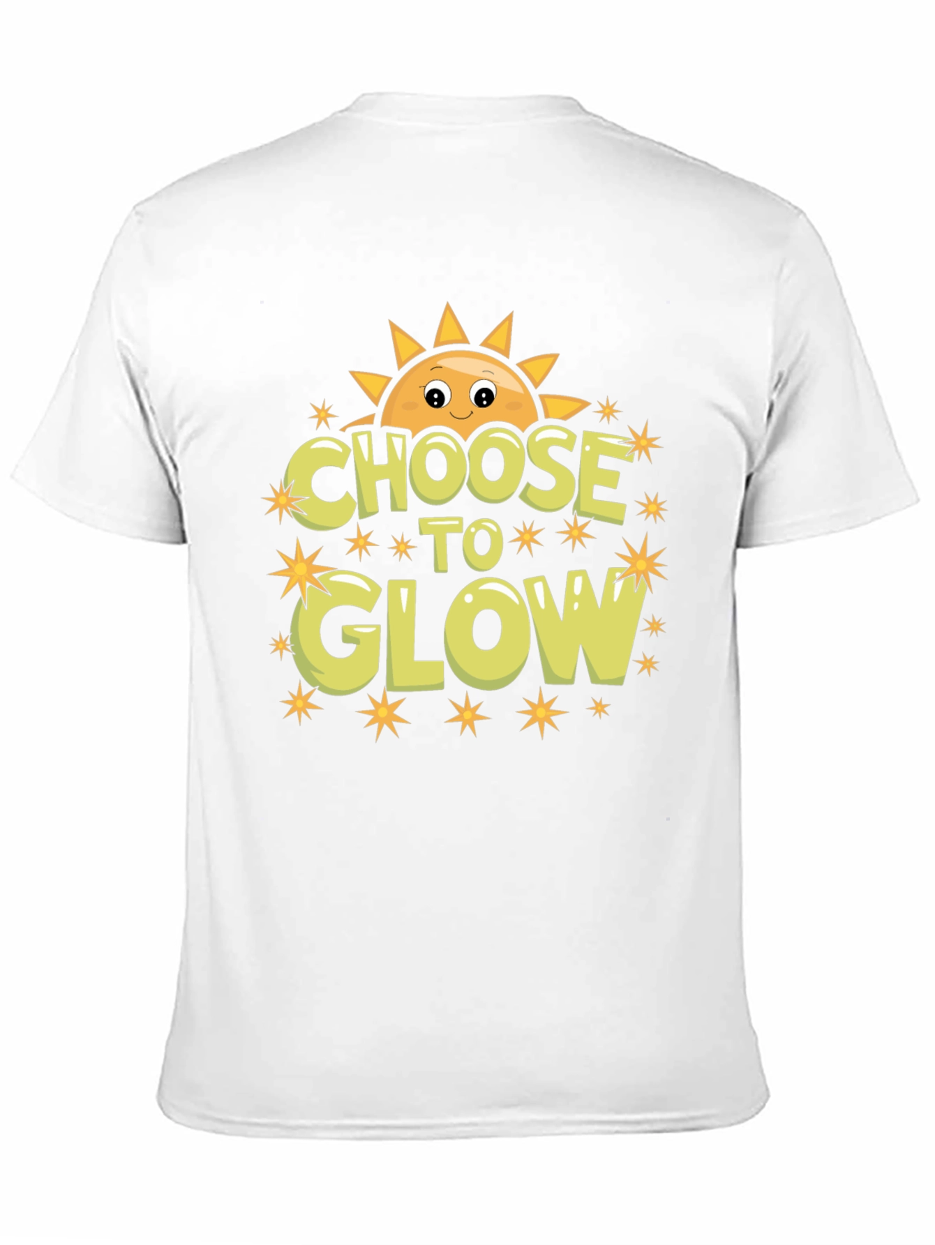 Choose to Glow Graphic T-Shirt - Sunshine Design