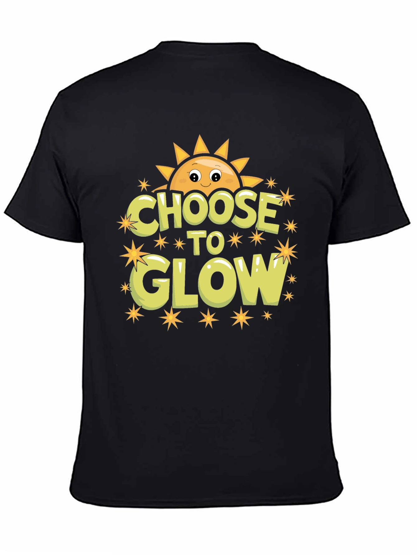 Choose to Glow Graphic T-Shirt - Sunshine Design