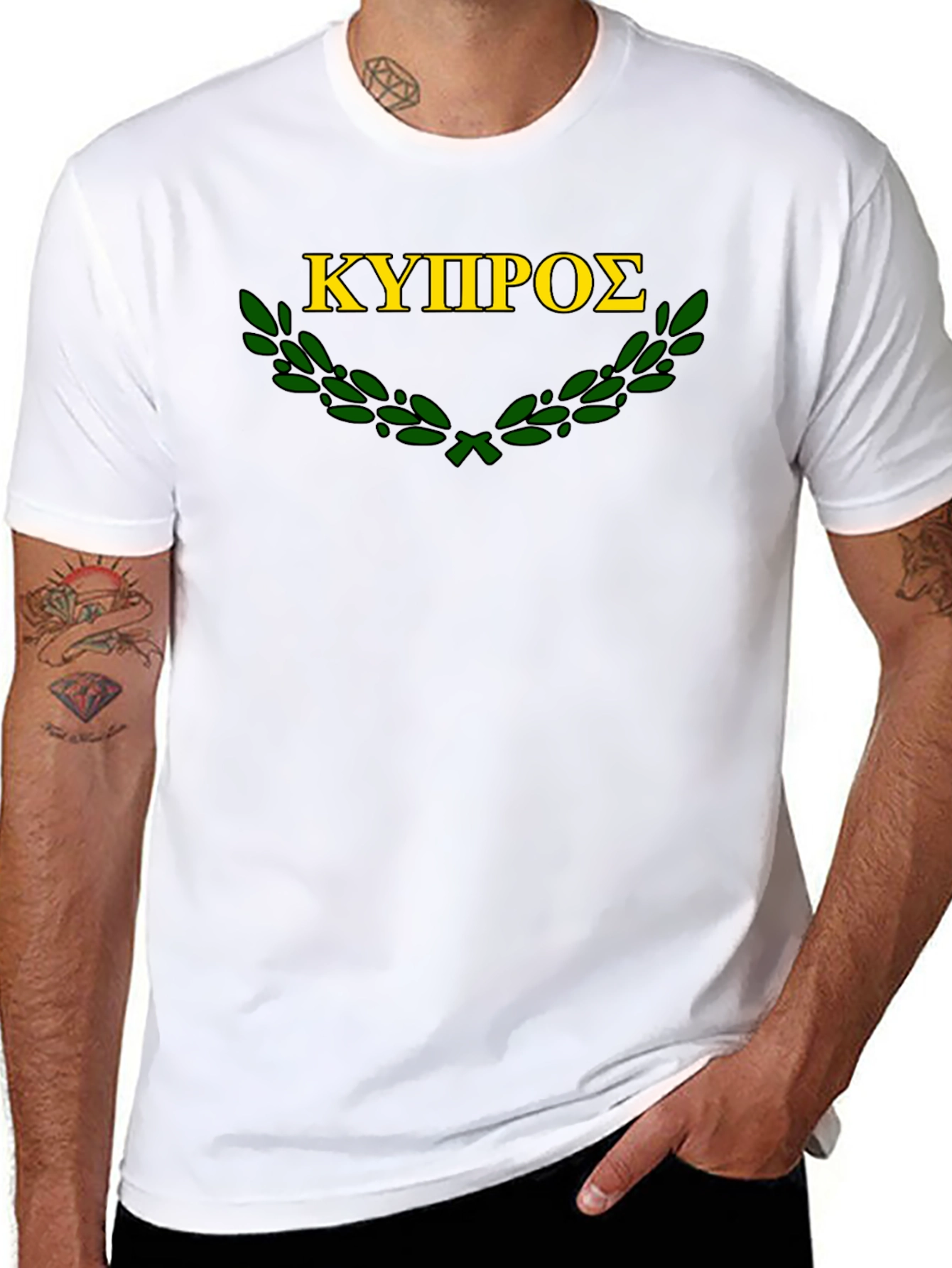 Cyprus Olive Branch T-Shirt