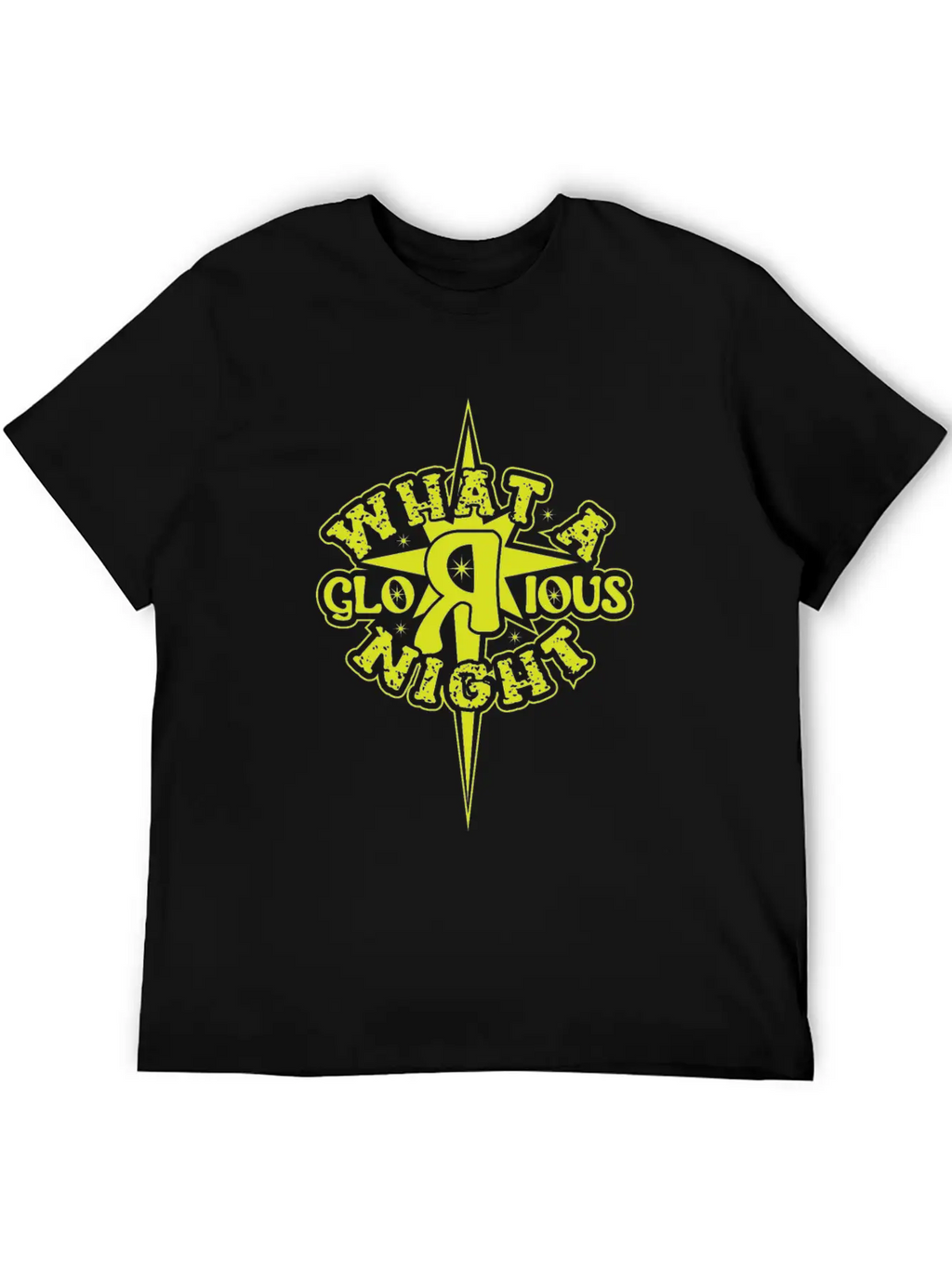 What A Glorious Night Breathable Soft Cotton T-Shirt – Timeless Casual Look
