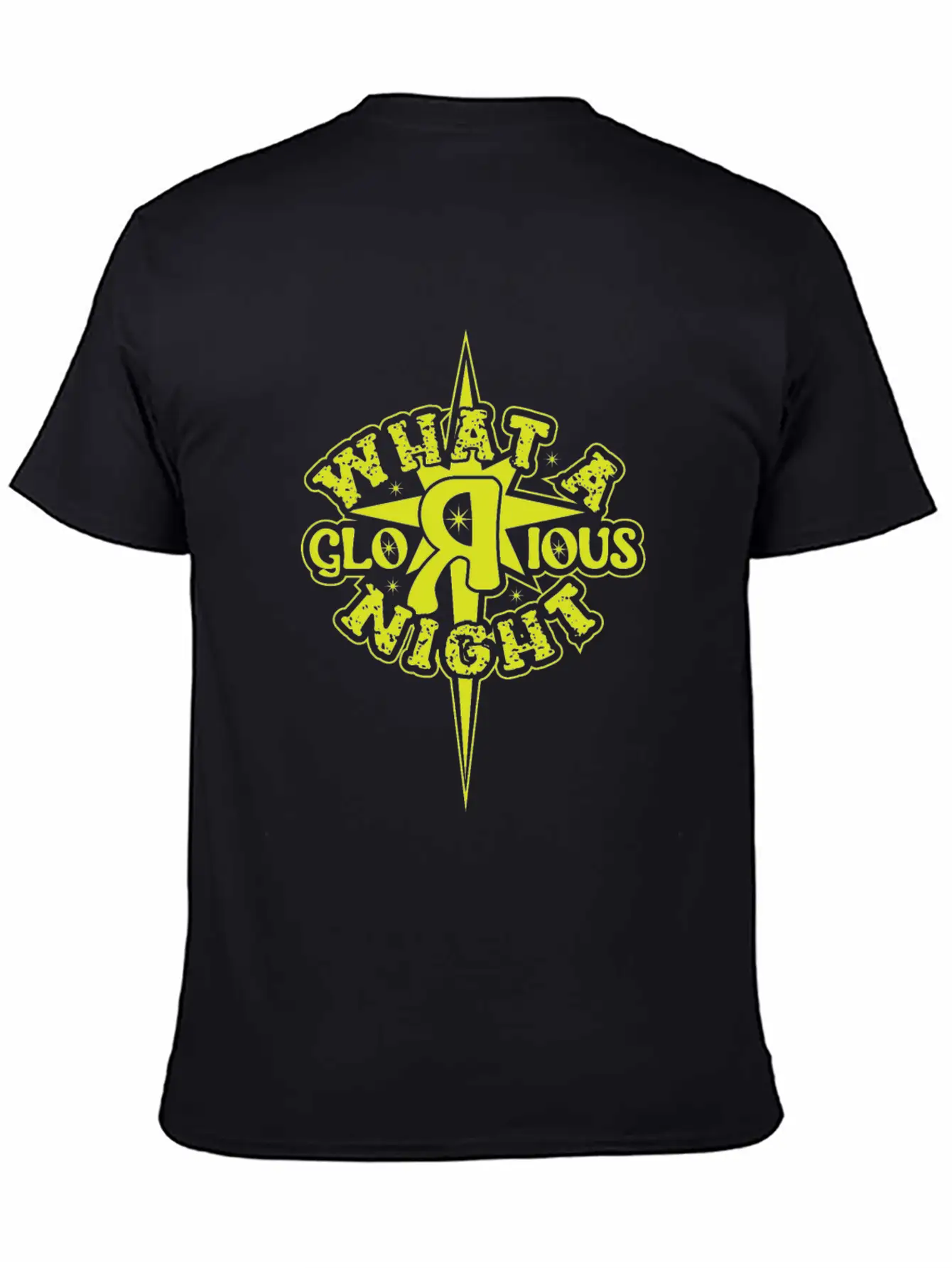 What A Glorious Night Breathable Soft Cotton T-Shirt – Timeless Casual Look