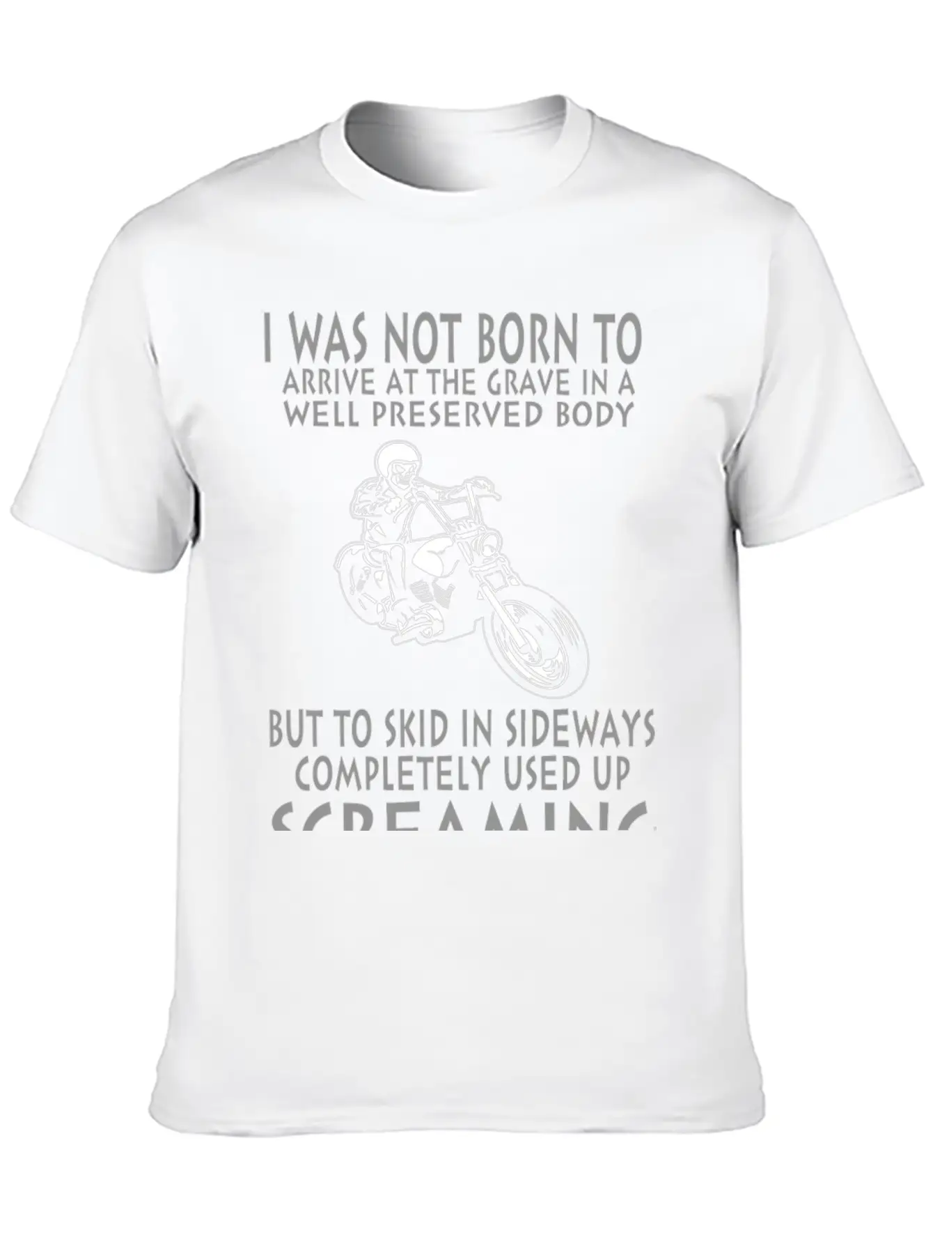 What A Ride - Used Up Screaming Unisex Casual T-Shirt – Clean Design For Daily Comfort