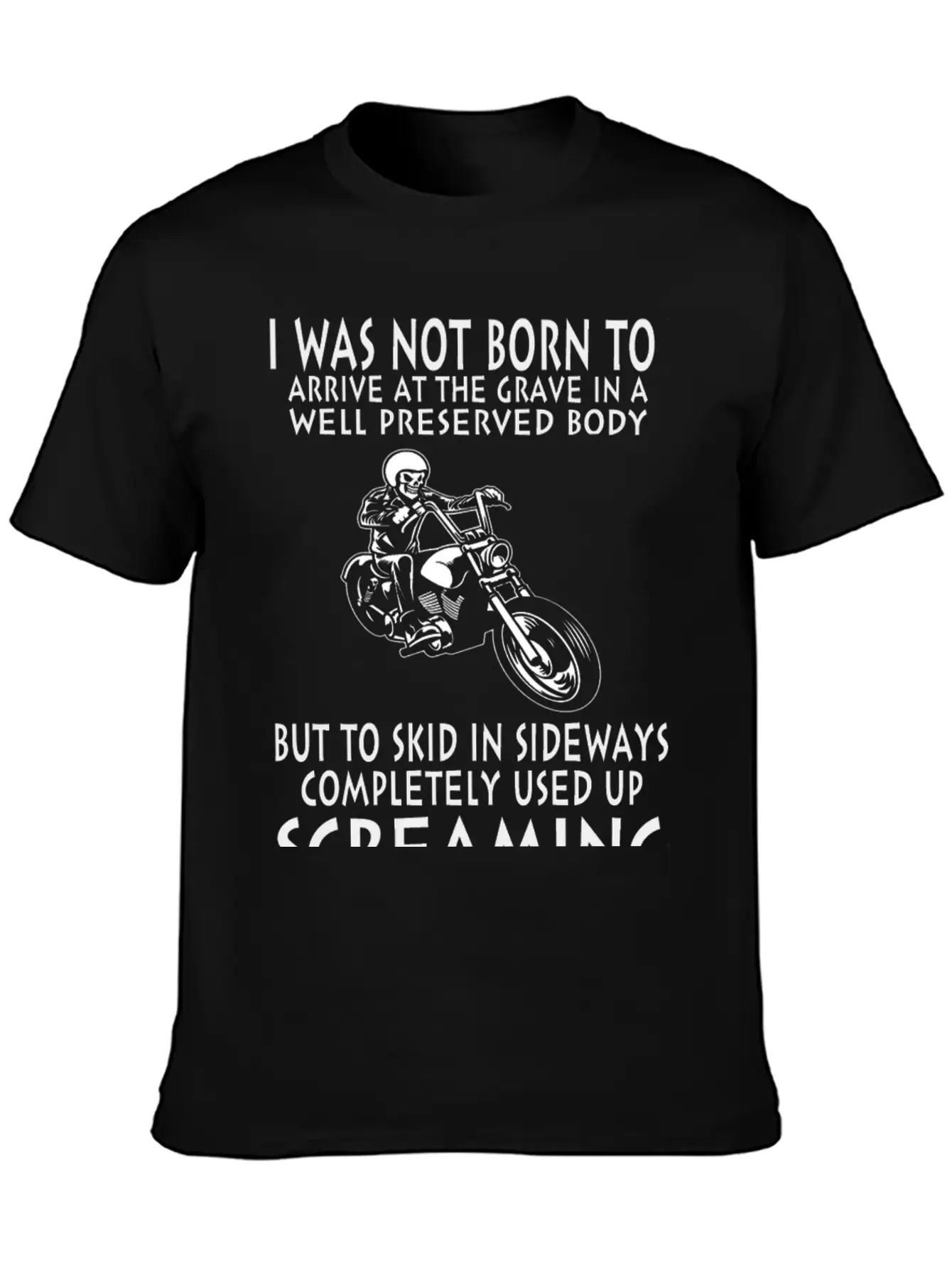 What A Ride - Used Up Screaming Unisex Casual T-Shirt – Clean Design For Daily Comfort