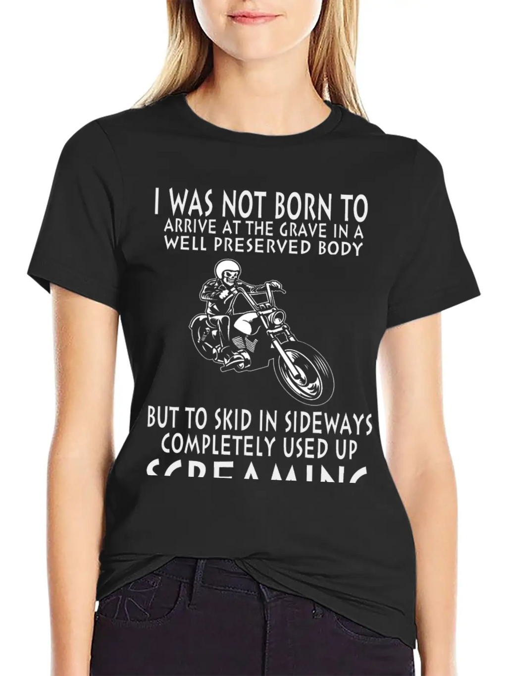 What A Ride - Used Up Screaming Unisex Casual T-Shirt – Clean Design For Daily Comfort