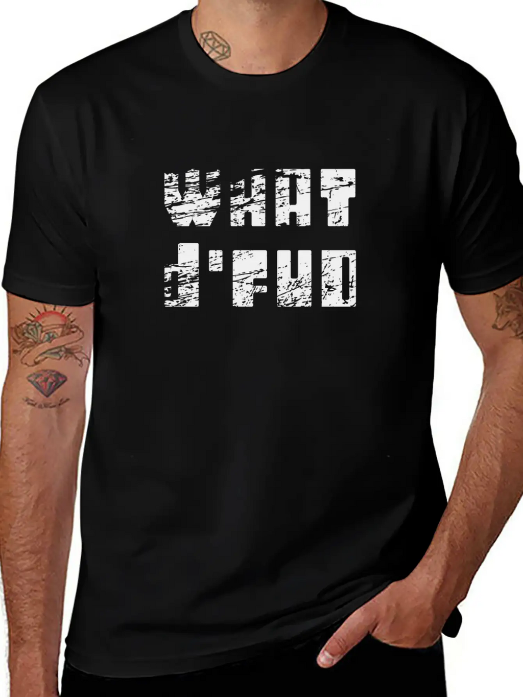 What D'FUD (FUD: Fear, Uncertainty And Doubt) Unisex Short Sleeve Soft Cotton T-Shirt – Casual Everyday Wear