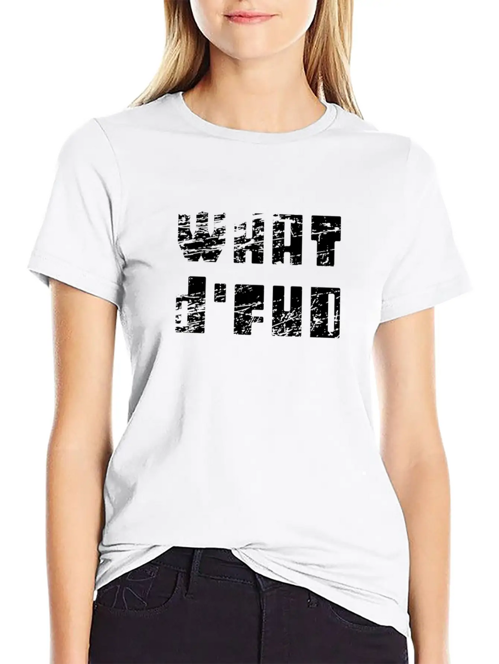 What D'FUD (FUD: Fear, Uncertainty And Doubt) Unisex Short Sleeve Soft Cotton T-Shirt – Casual Everyday Wear