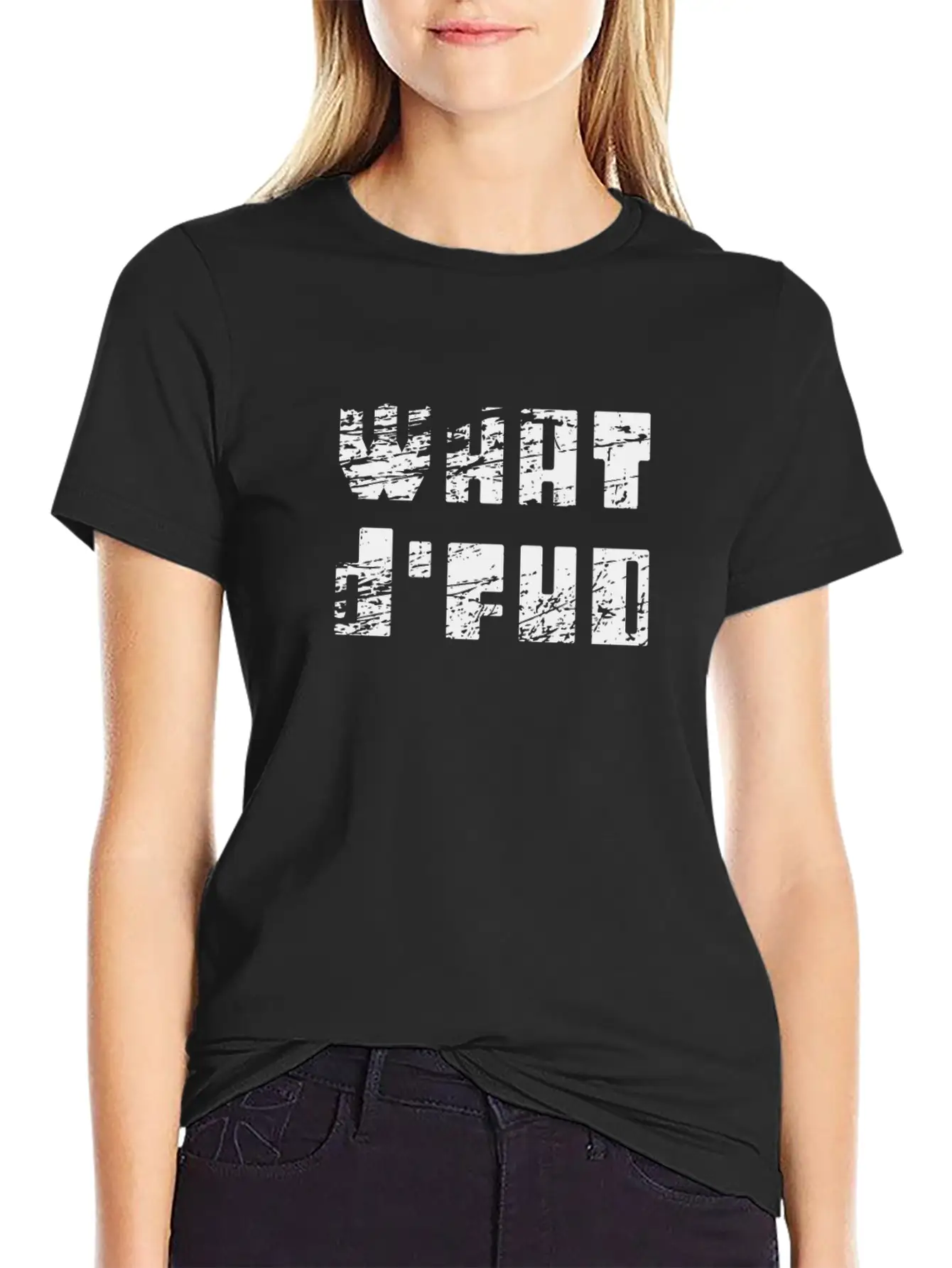What D'FUD (FUD: Fear, Uncertainty And Doubt) Unisex Short Sleeve Soft Cotton T-Shirt – Casual Everyday Wear