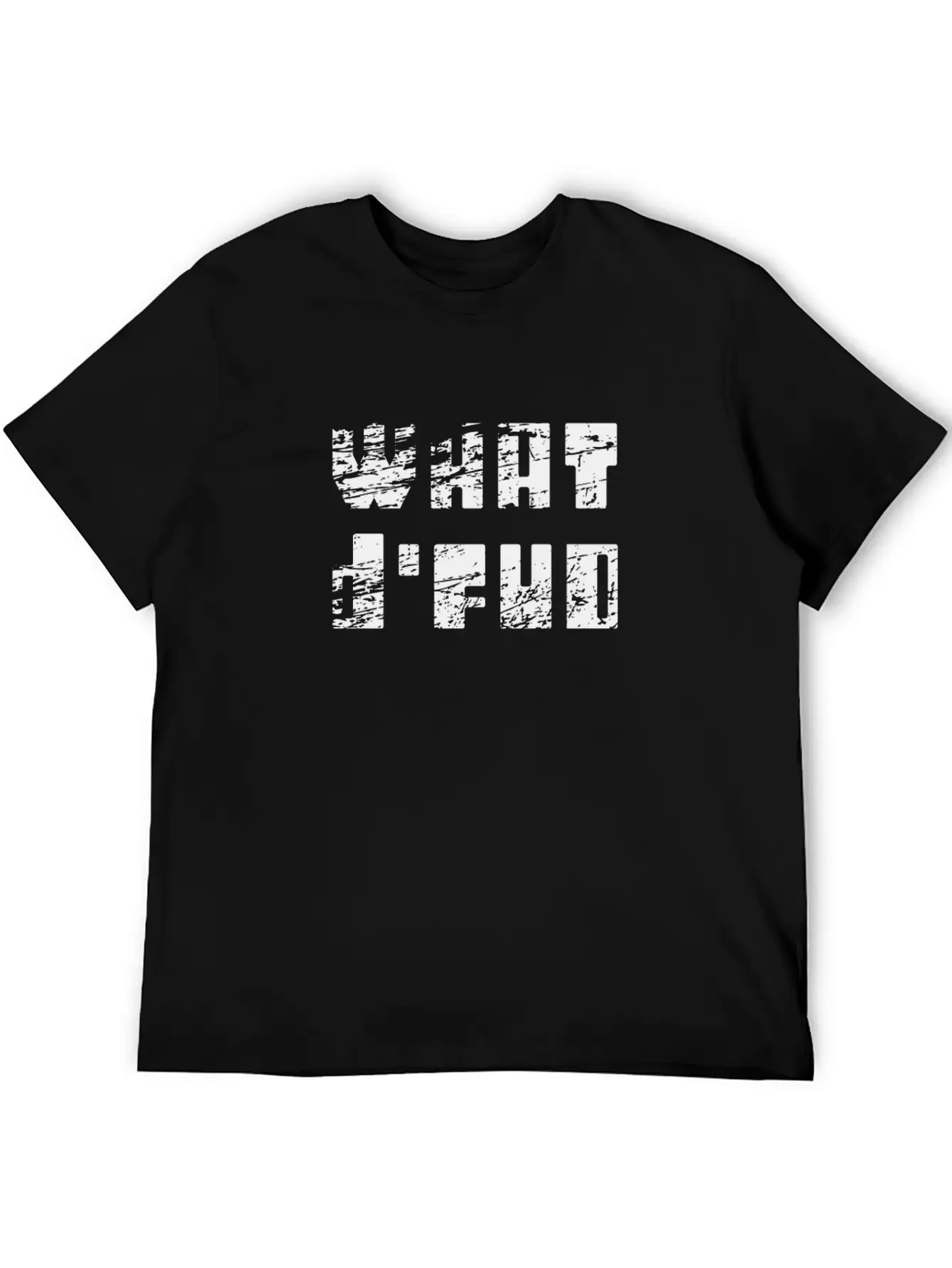What D'FUD (FUD: Fear, Uncertainty And Doubt) Unisex Short Sleeve Soft Cotton T-Shirt – Casual Everyday Wear