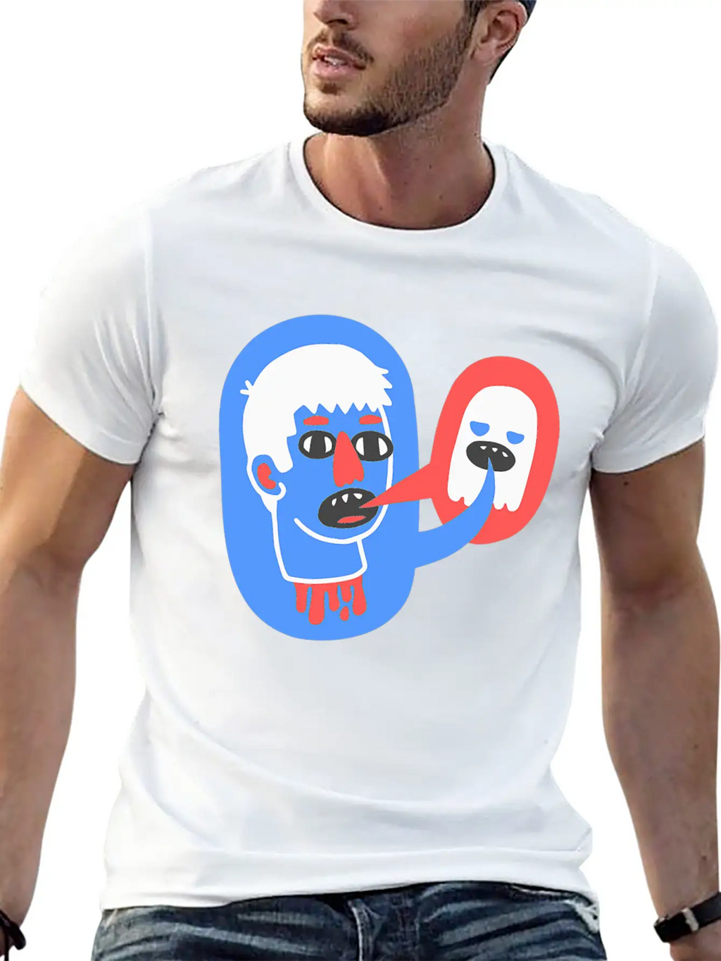 What The Lost Head Said Skull Creepy Scary Essential Cotton Tee For Daily Outfits – Unisex Style