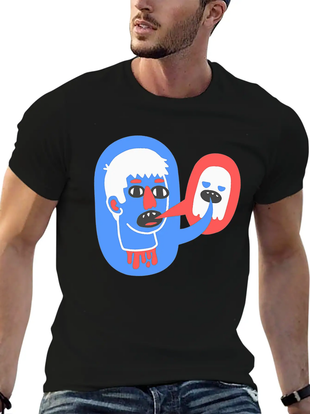 What The Lost Head Said Skull Creepy Scary Essential Cotton Tee For Daily Outfits – Unisex Style