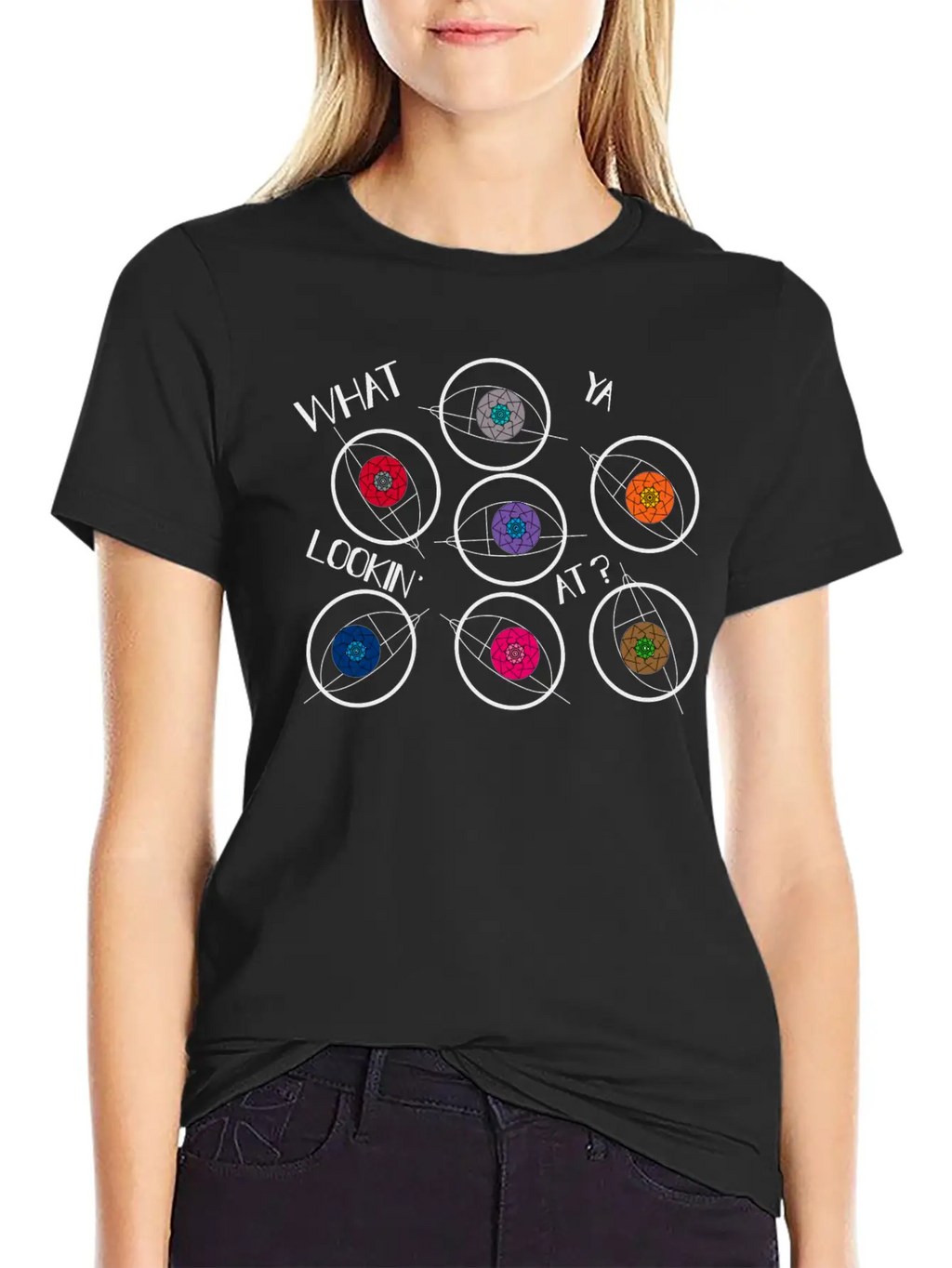 What Ya Lookin’ At? Unisex Casual T-Shirt – Clean Design For Daily Comfort