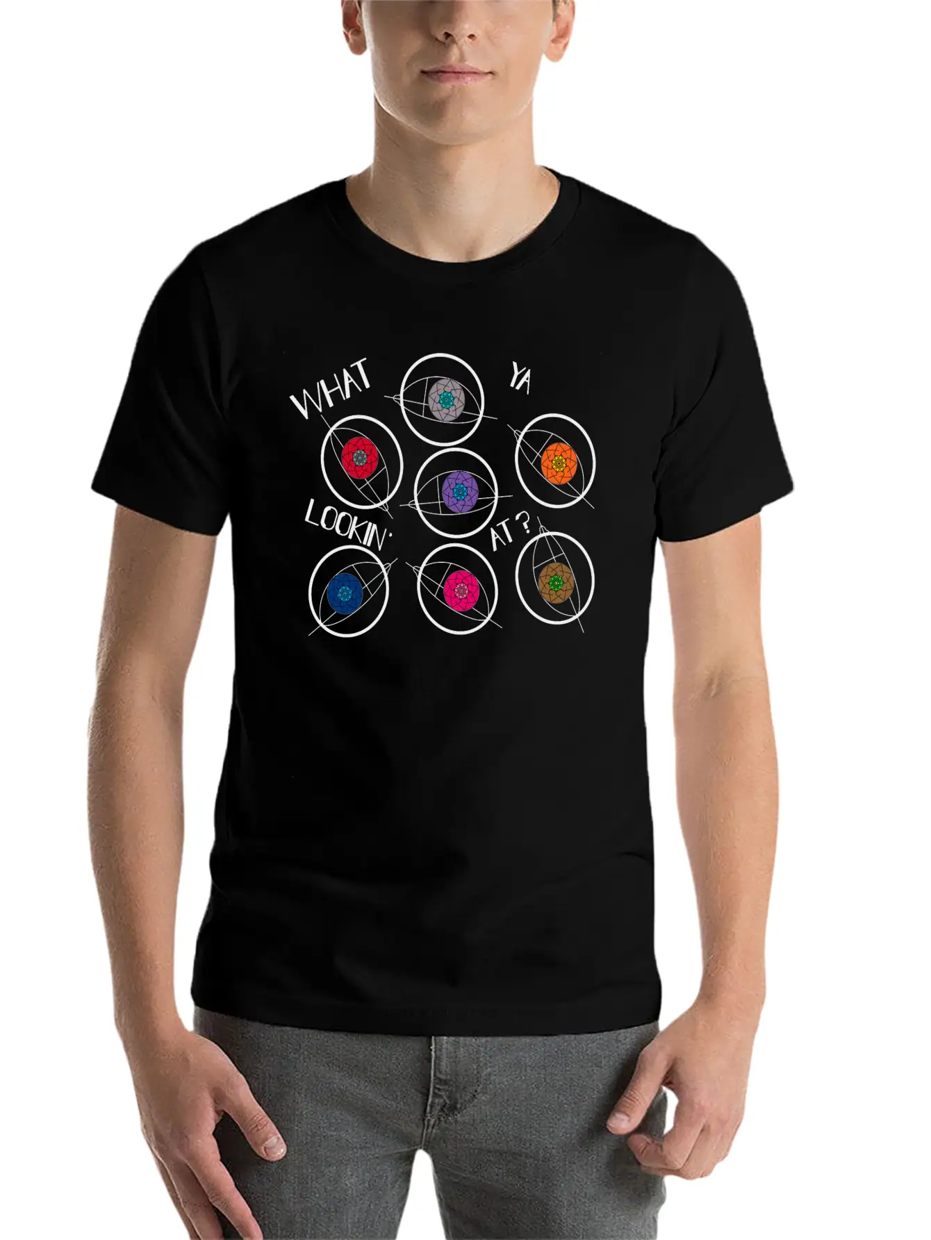 What Ya Lookin’ At? Unisex Casual T-Shirt – Clean Design For Daily Comfort