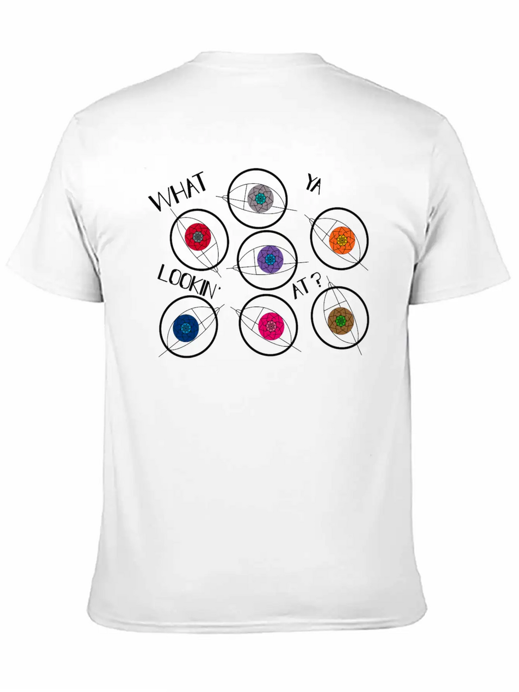 What Ya Lookin’ At? Unisex Casual T-Shirt – Clean Design For Daily Comfort