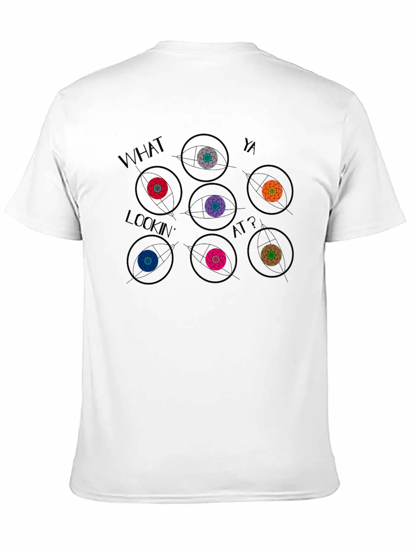 What Ya Lookin’ At? Unisex Casual T-Shirt – Clean Design For Daily Comfort