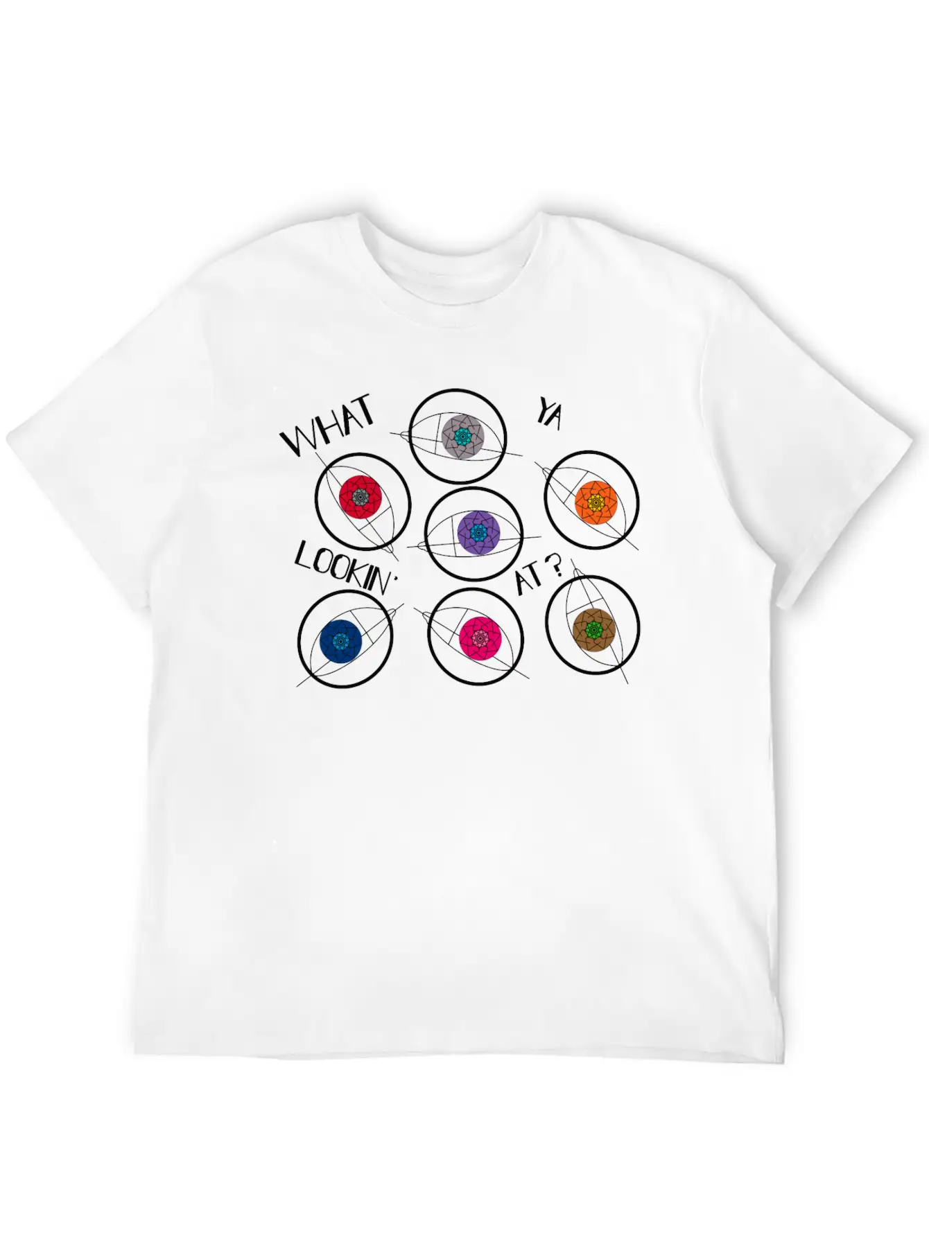 What Ya Lookin’ At? Unisex Casual T-Shirt – Clean Design For Daily Comfort