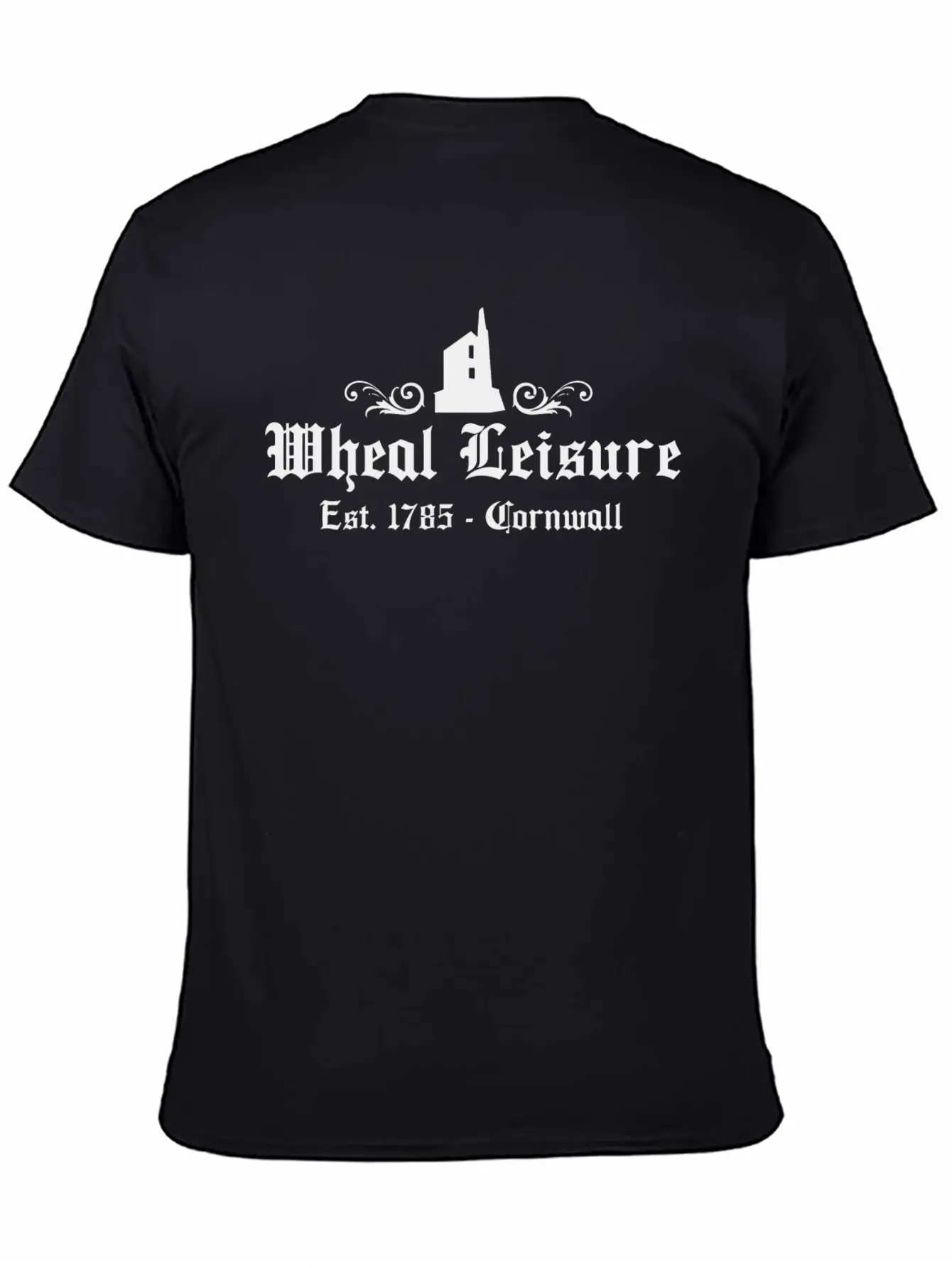 Wheal Leisure Mining Mine Company Poldark Cornwall Stylish Everyday T-Shirt – Unisex Basic Cotton Tee