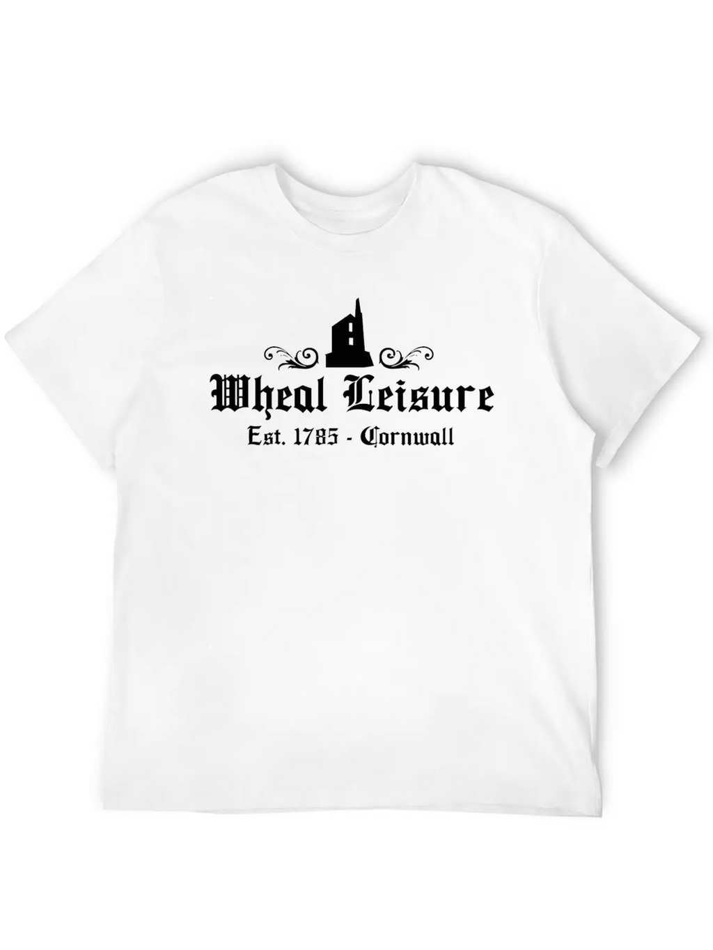 Wheal Leisure Mining Mine Company Poldark Cornwall Stylish Everyday T-Shirt – Unisex Basic Cotton Tee
