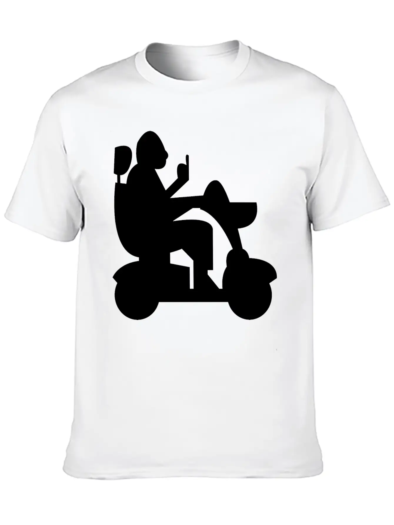 Wheelchair Driver Invalid Chair Unisex Casual T-Shirt – Clean Design For Daily Comfort