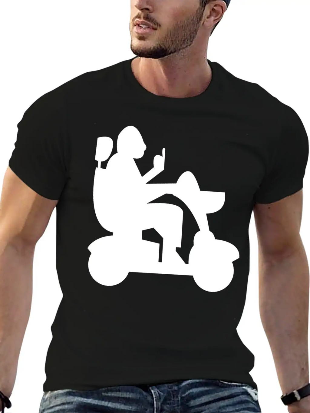 Wheelchair Driver Invalid Chair Unisex Casual T-Shirt – Clean Design For Daily Comfort