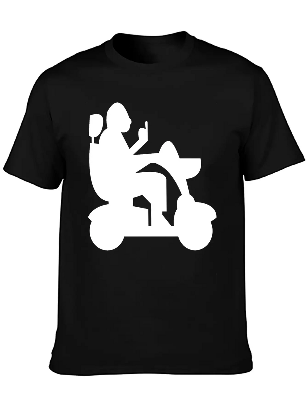 Wheelchair Driver Invalid Chair Unisex Casual T-Shirt – Clean Design For Daily Comfort