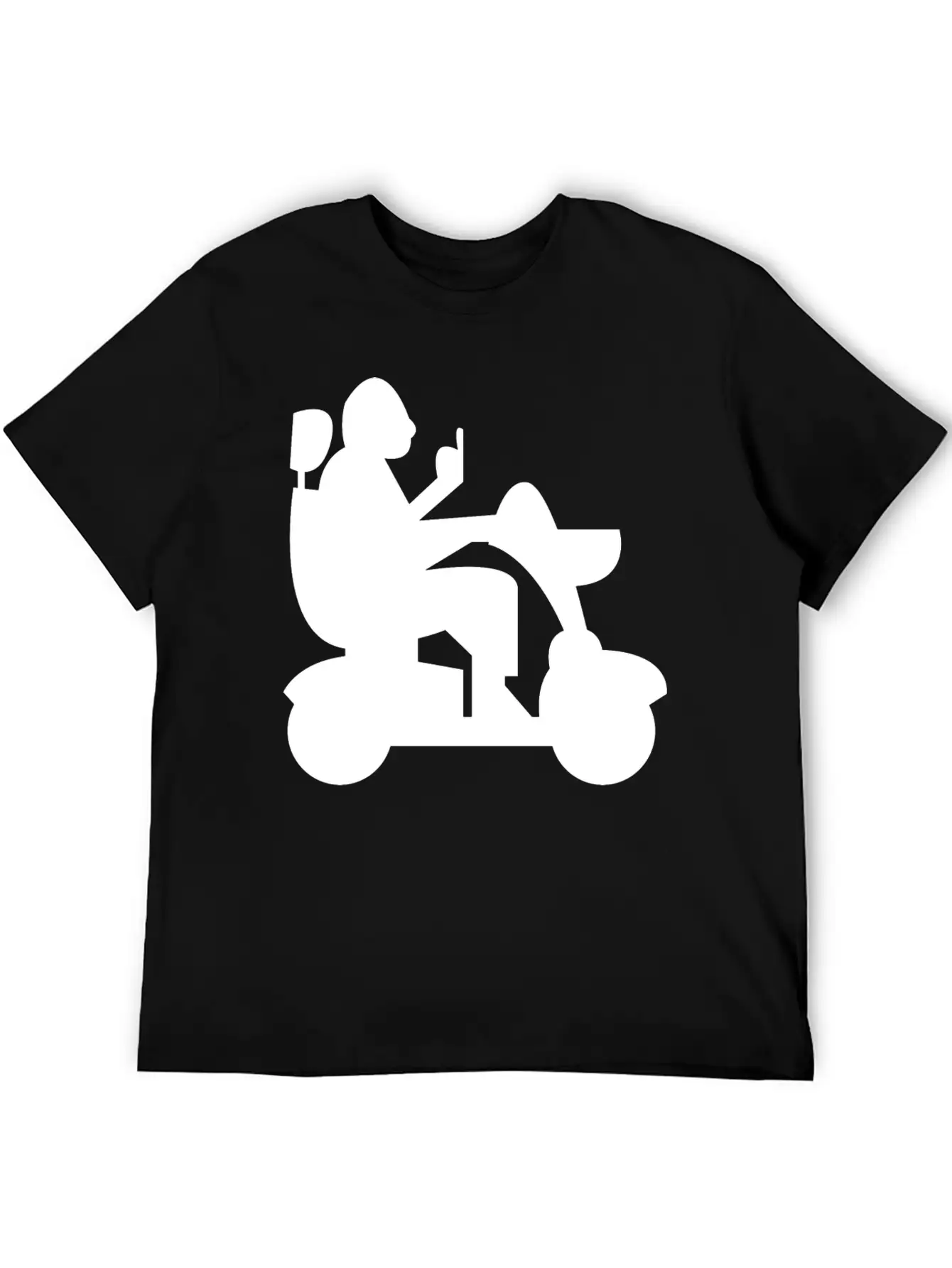 Wheelchair Driver Invalid Chair Unisex Casual T-Shirt – Clean Design For Daily Comfort