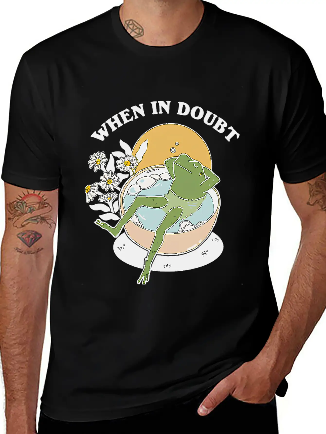 When In Doubt Just Chill Out Unisex Casual T-Shirt – Clean Design For Daily Comfort