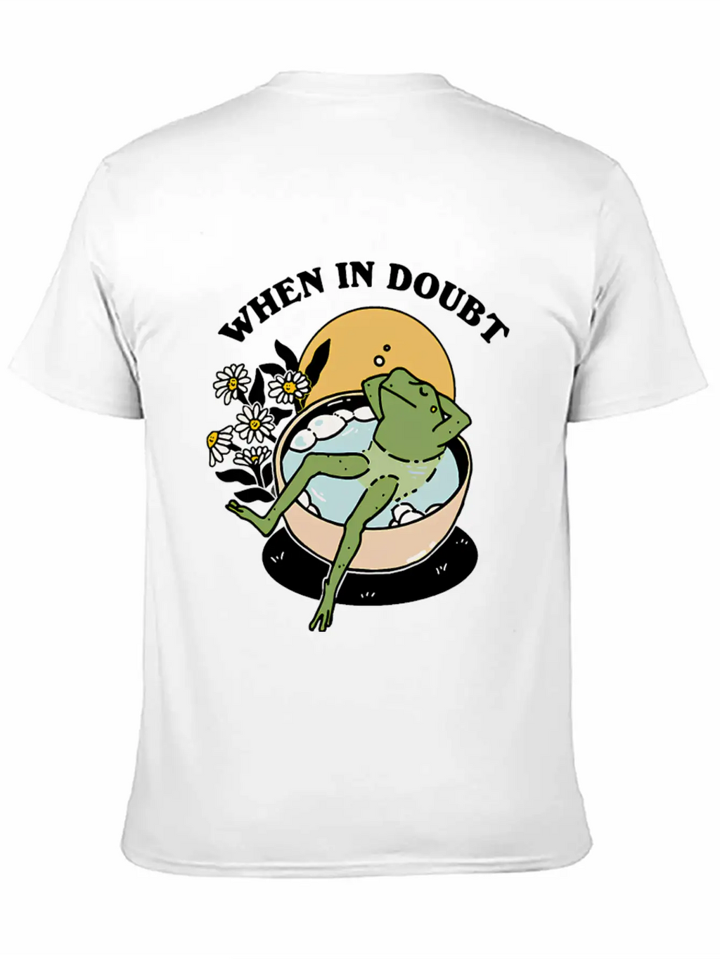 When In Doubt Just Chill Out Unisex Casual T-Shirt – Clean Design For Daily Comfort
