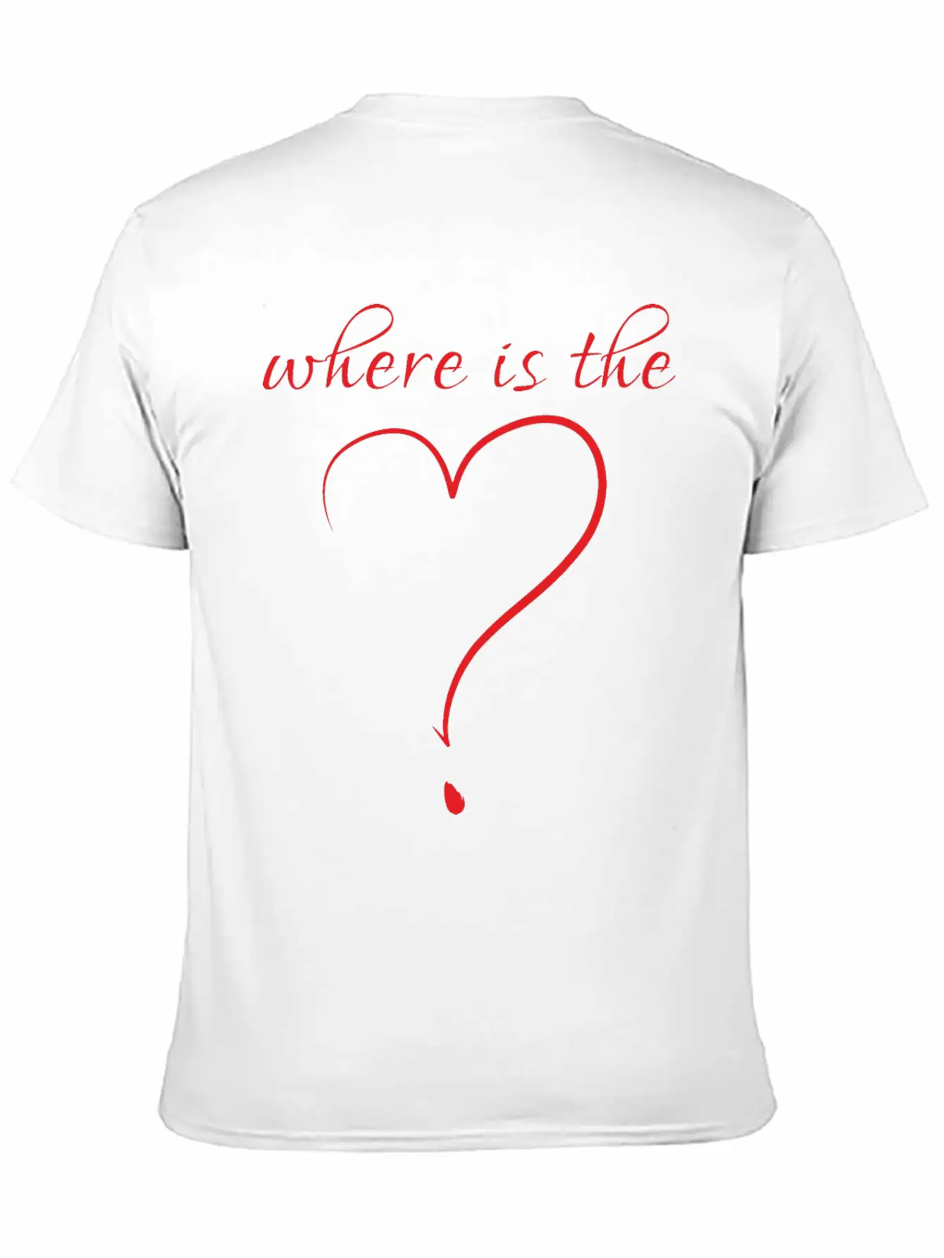 Where Is The Love Unisex Casual T-Shirt – Clean Design For Daily Comfort