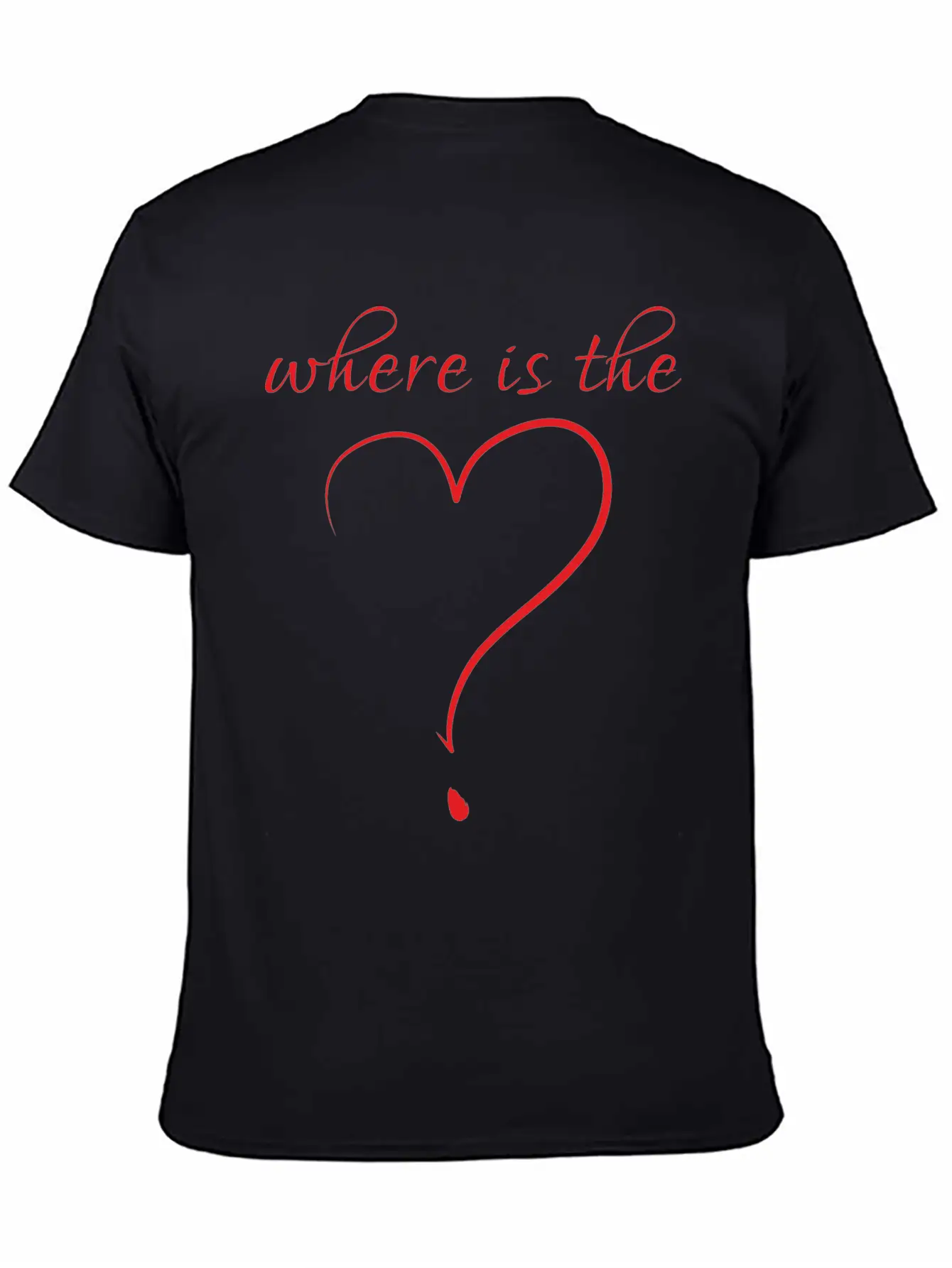 Where Is The Love Unisex Casual T-Shirt – Clean Design For Daily Comfort