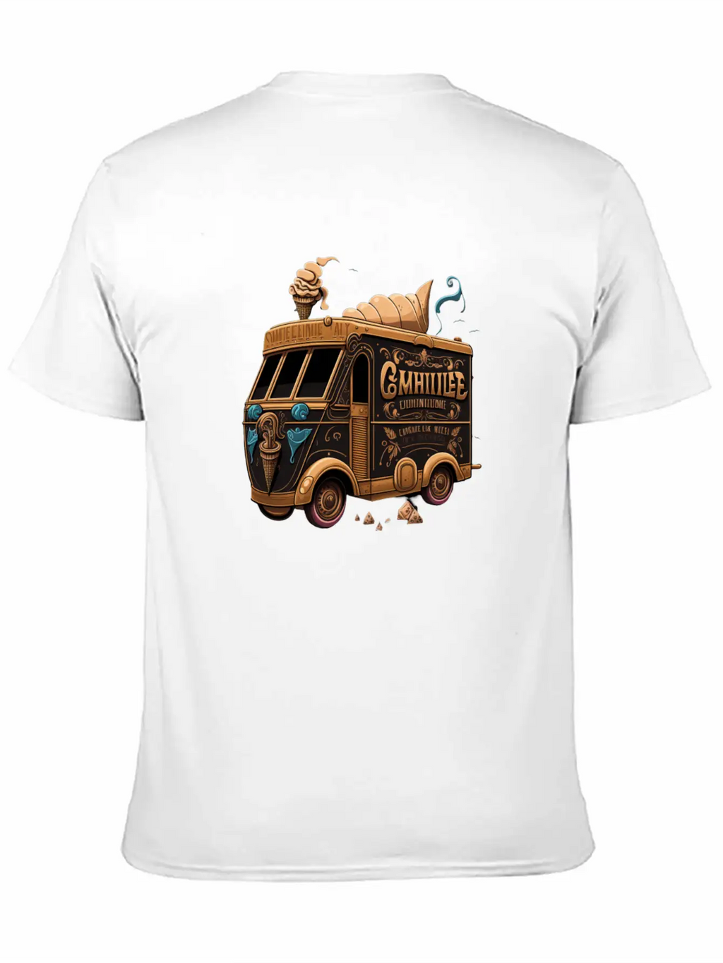 Whirlwind Delights Classic Fit Graphic Tee For Daily Comfort – Unisex Cotton Shirt