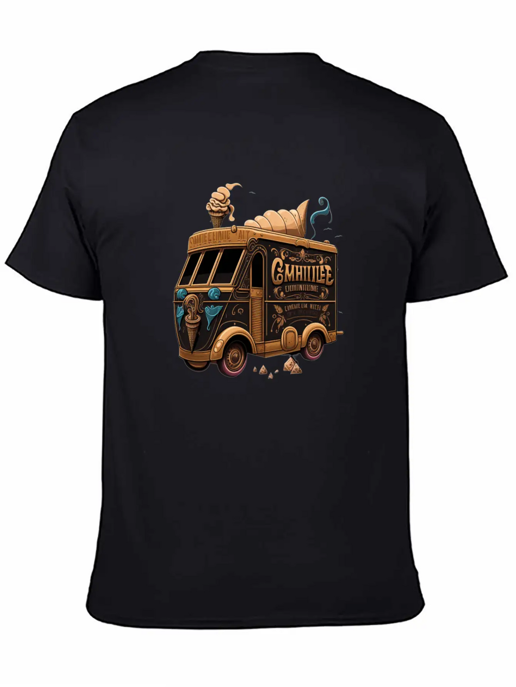 Whirlwind Delights Classic Fit Graphic Tee For Daily Comfort – Unisex Cotton Shirt