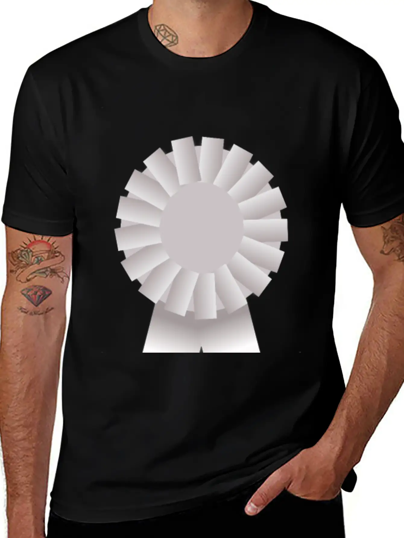 WhiteRibbon Essential Cotton Tee For Daily Outfits – Unisex Style