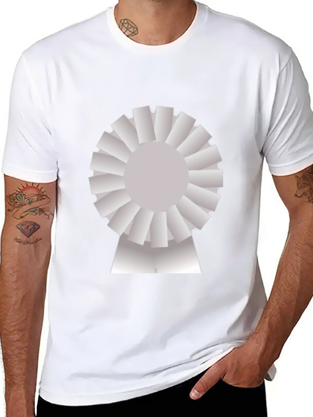 WhiteRibbon Essential Cotton Tee For Daily Outfits – Unisex Style