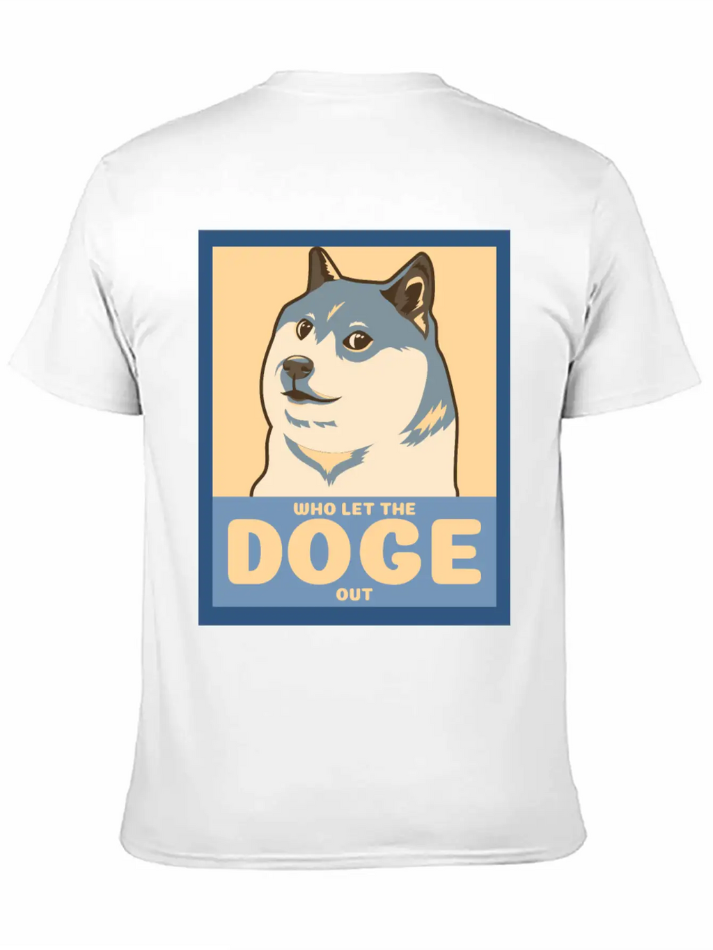 Who Let The Doge Out Essential Cotton Tee For Daily Outfits – Unisex Style
