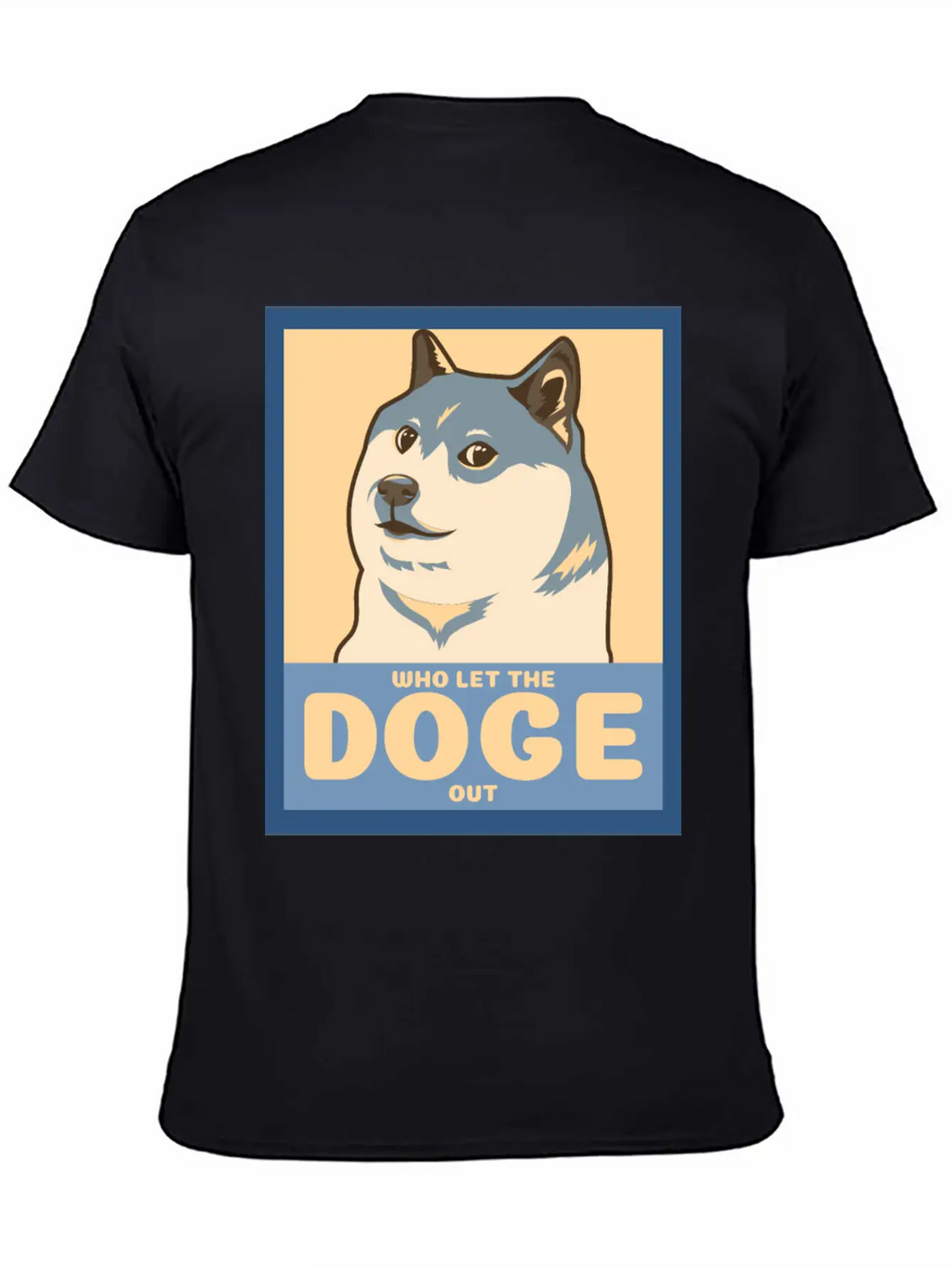 Who Let The Doge Out Essential Cotton Tee For Daily Outfits – Unisex Style
